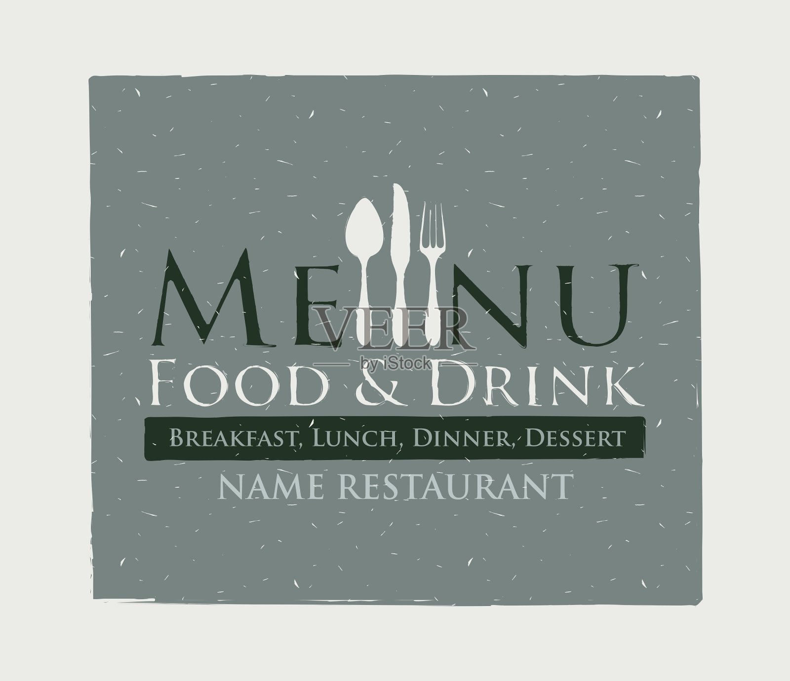 菜单插画图片素材