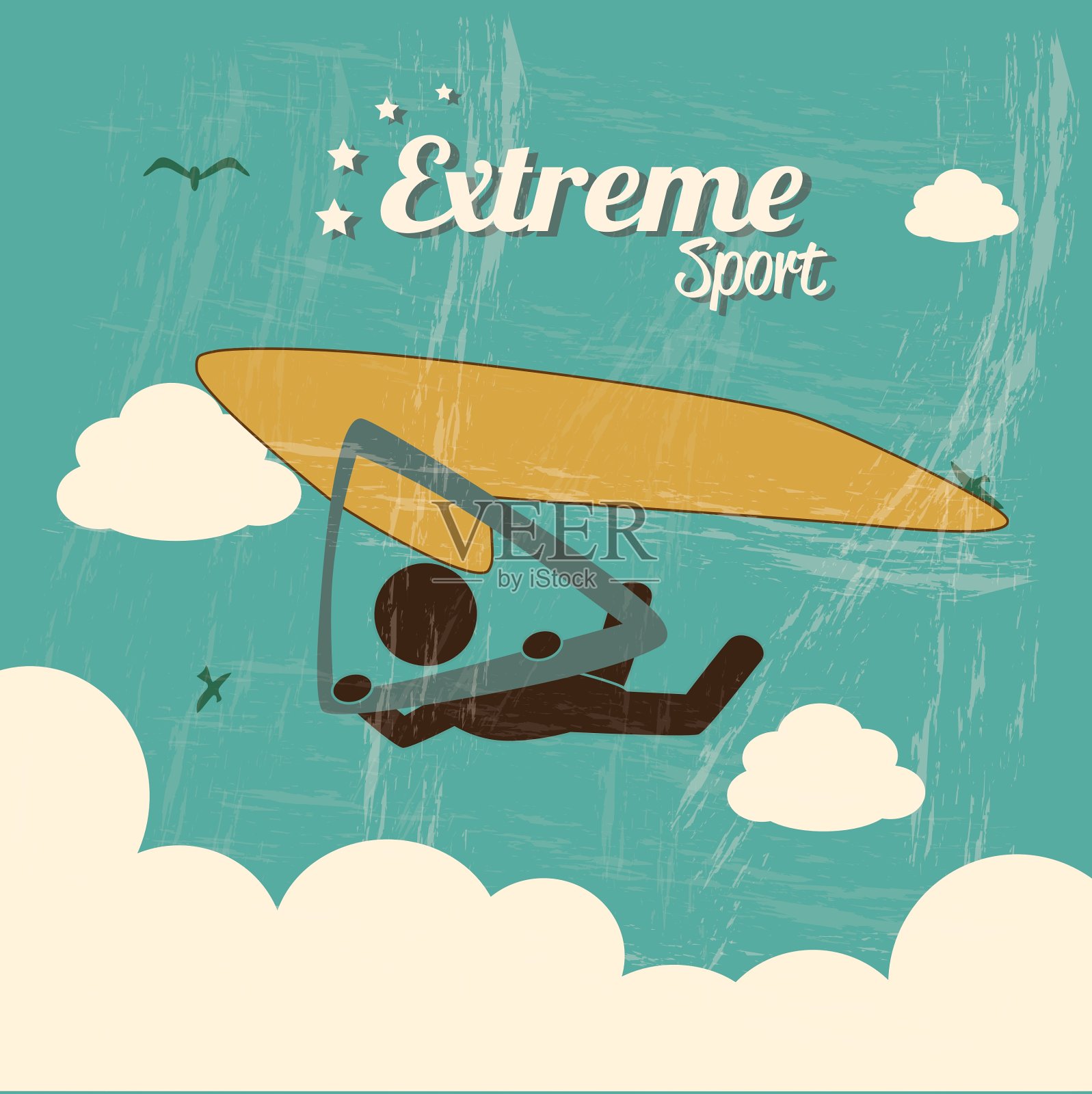 工作室的电脑086插画图片素材