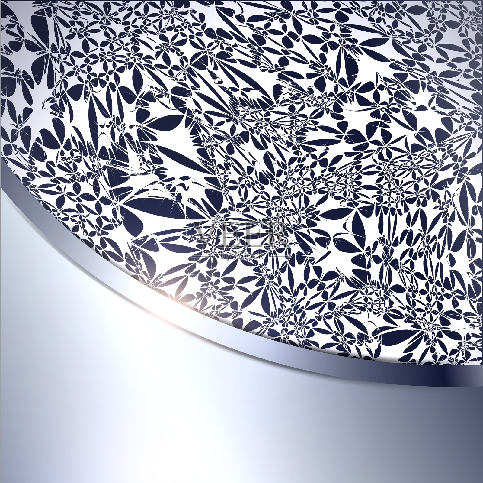 摘要金属框架插画图片素材