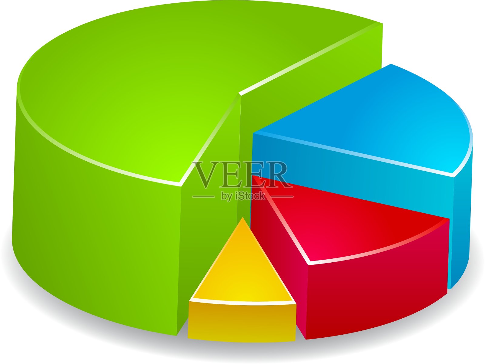 3 d圆图插画图片素材