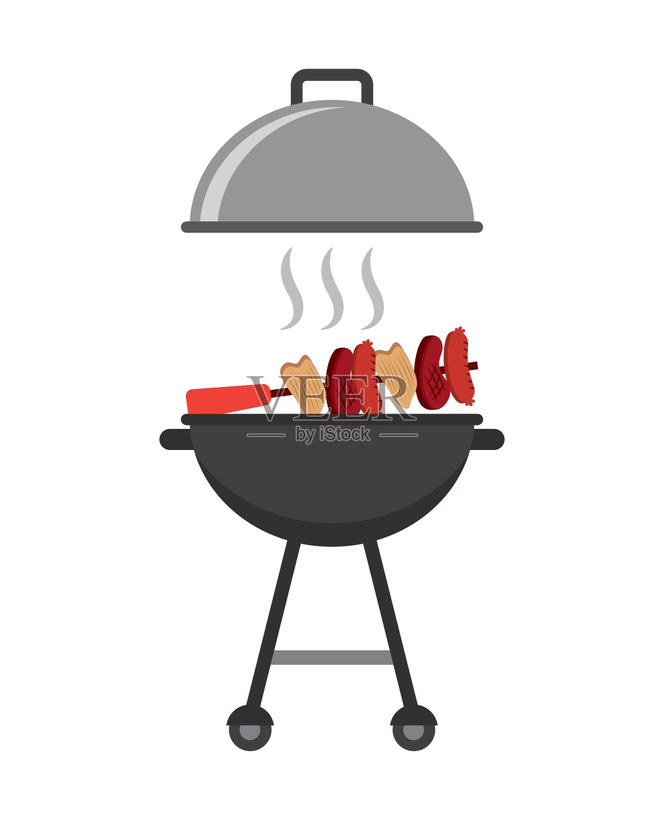 美味的烧烤设计元素图片
