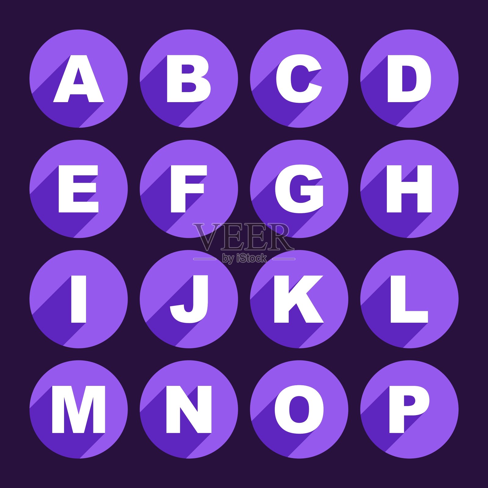 字母字母插画图片素材