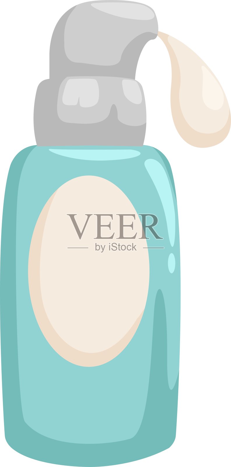 瓶润肤露设计元素图片