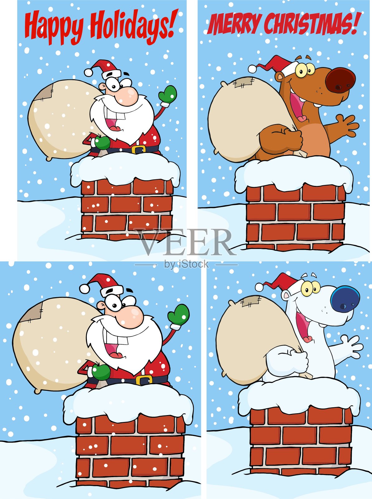 卡通圣诞设计设计模板素材