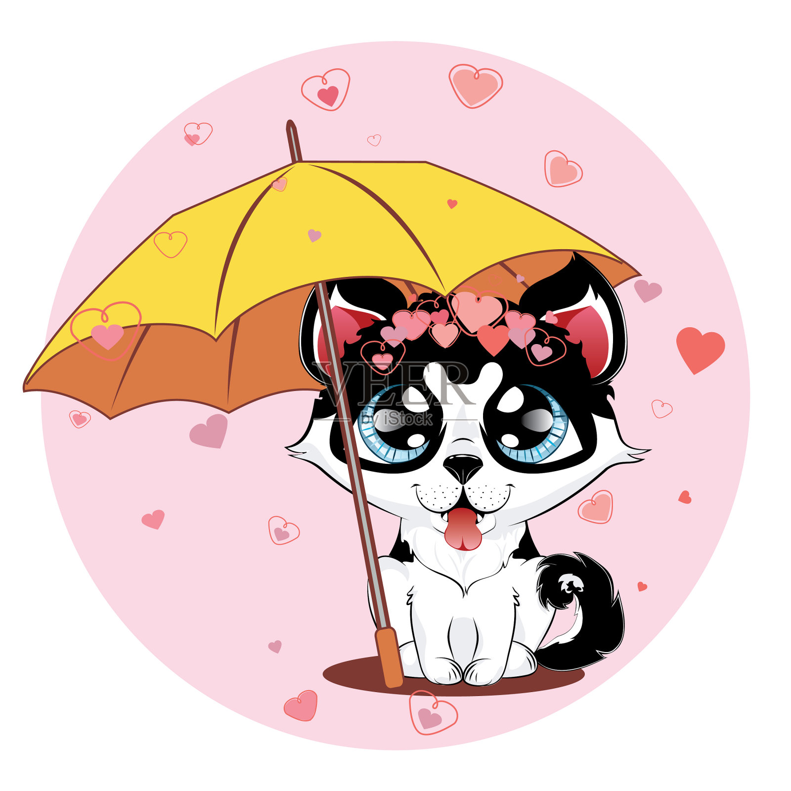 沙哑的,心设计元素图片