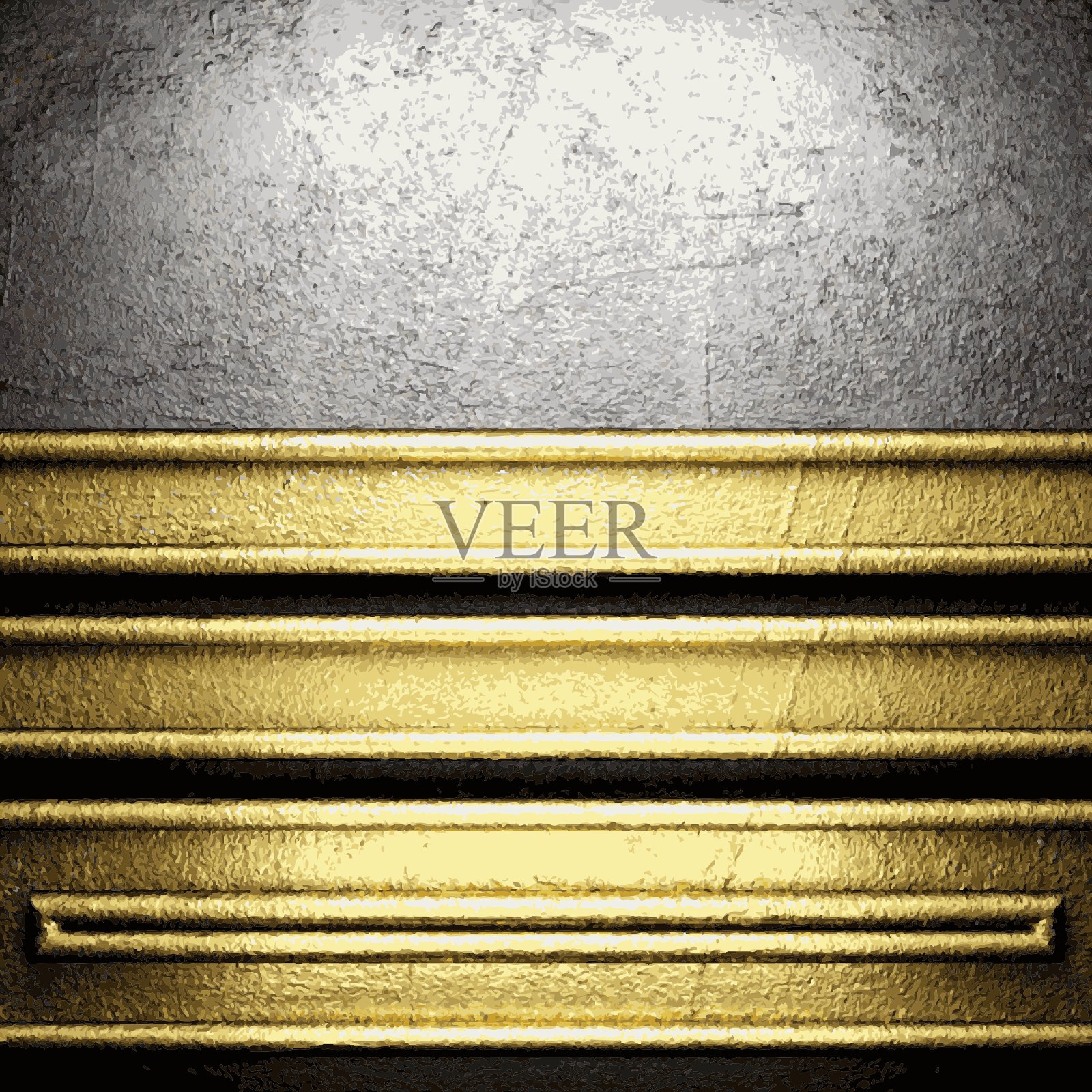 金色和银色背景插画图片素材