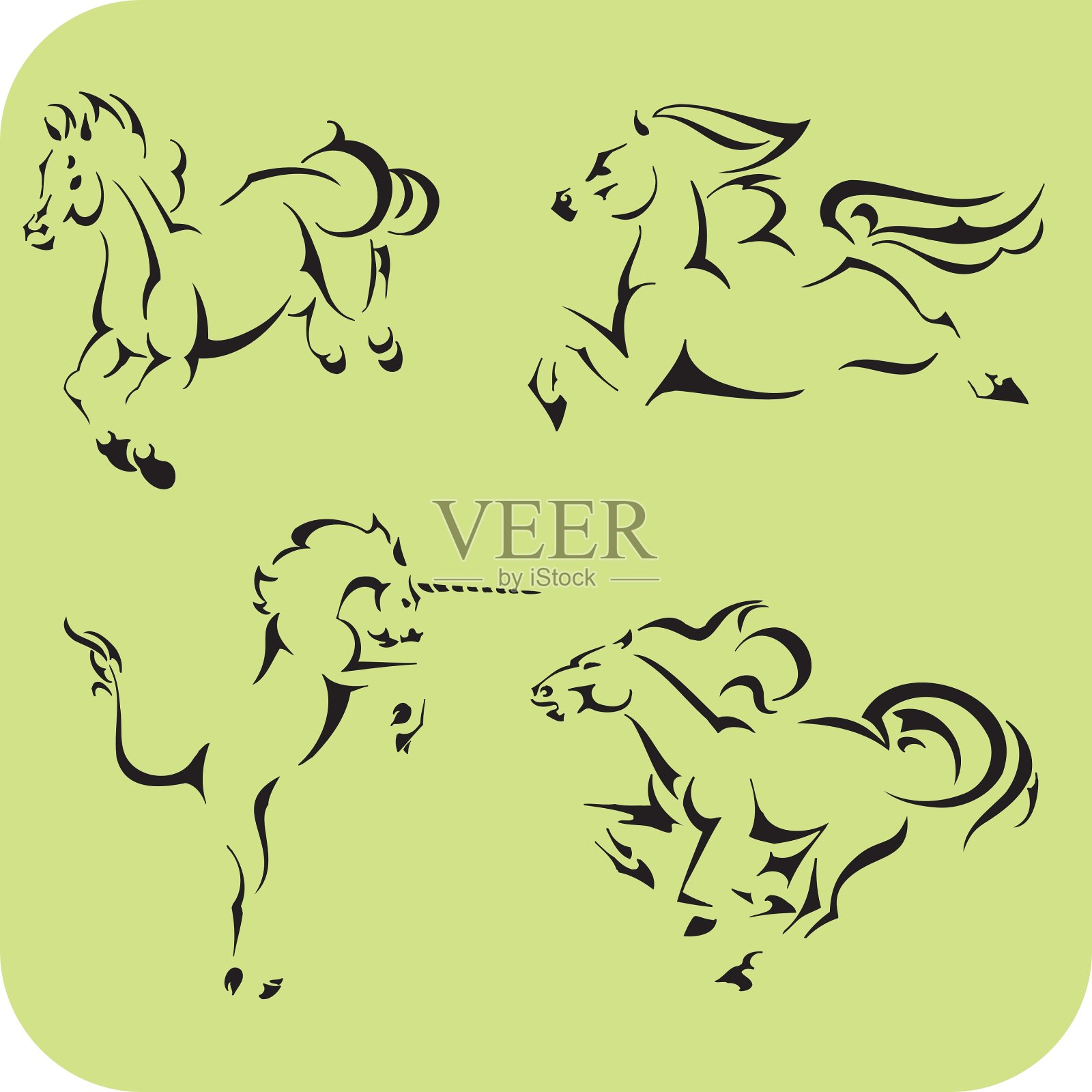 轻马-设置乙烯基准备设计元素图片