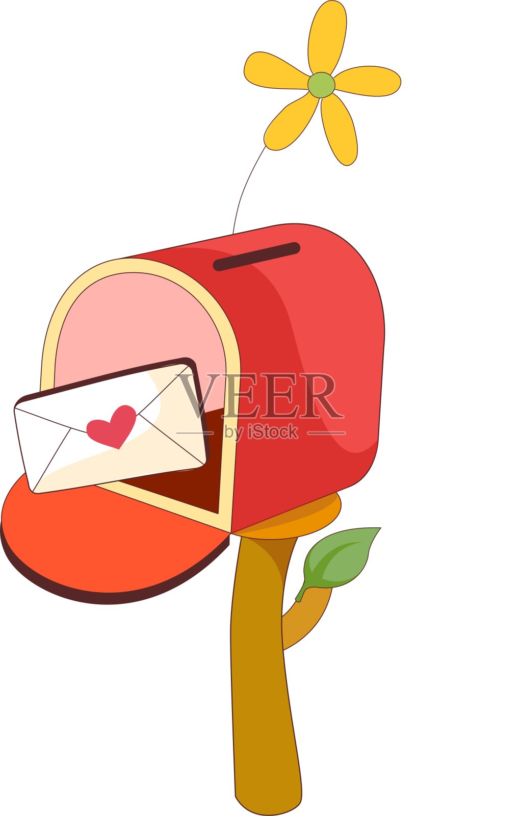 邮箱视图设计模板素材