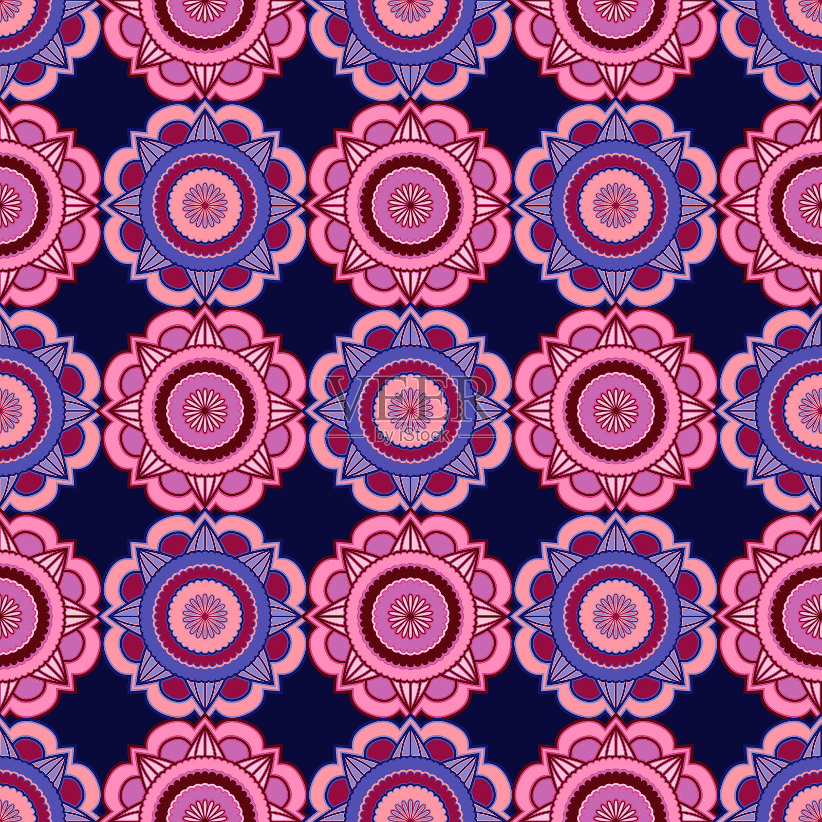 装饰无缝模式插画图片素材