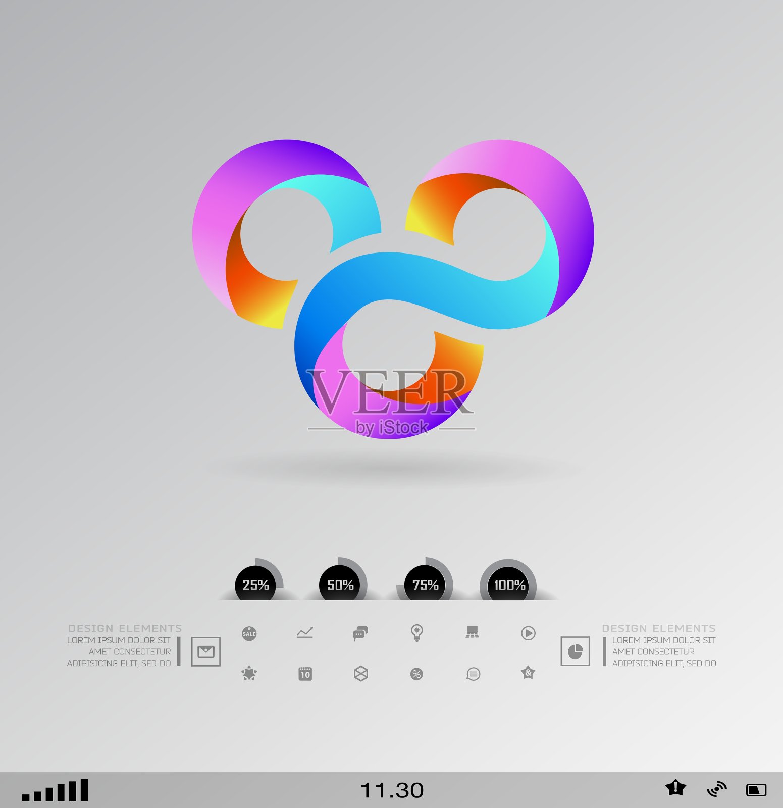 业务设计元素图标素材