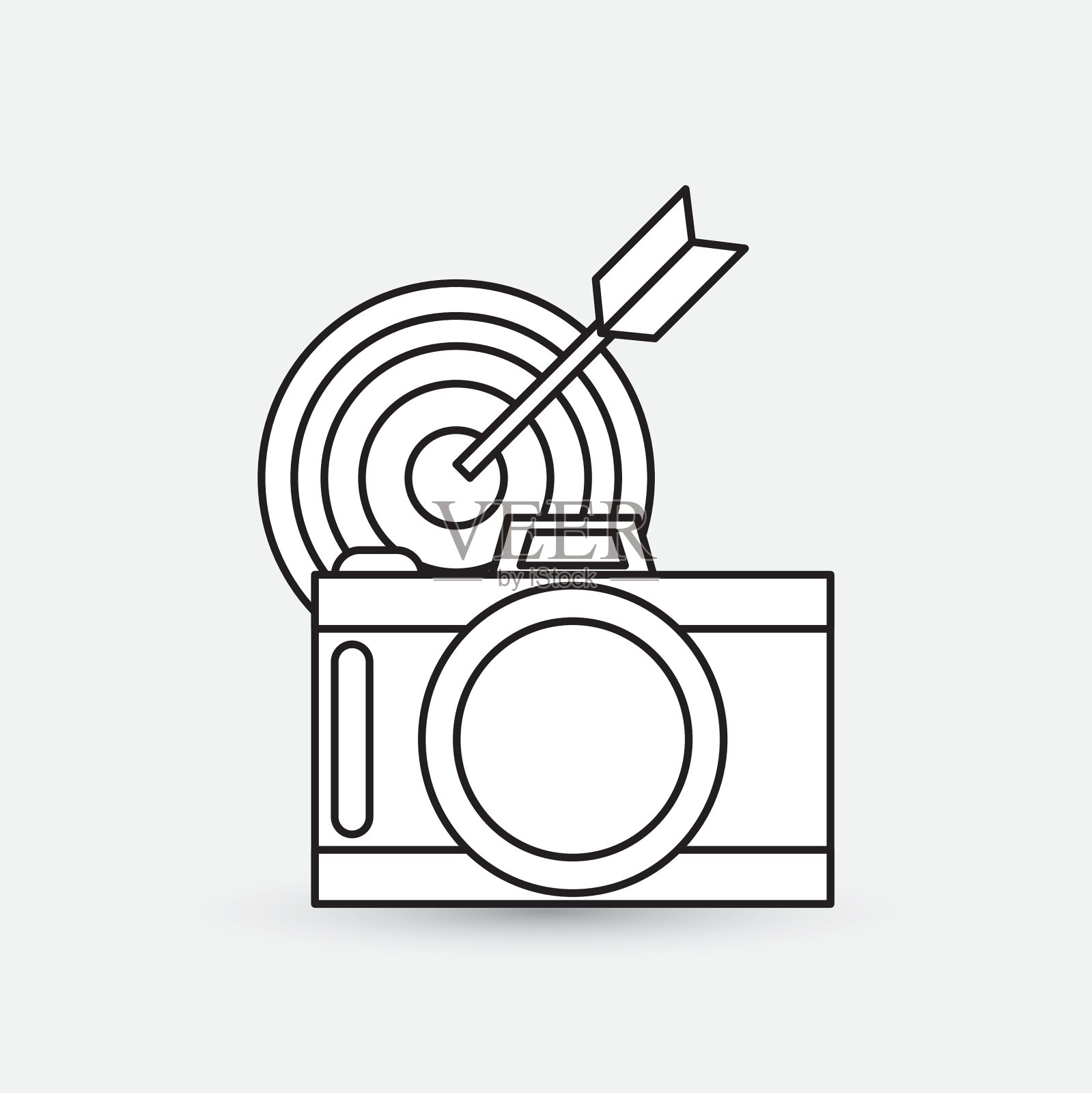 数字营销设计互联网概念图标素材