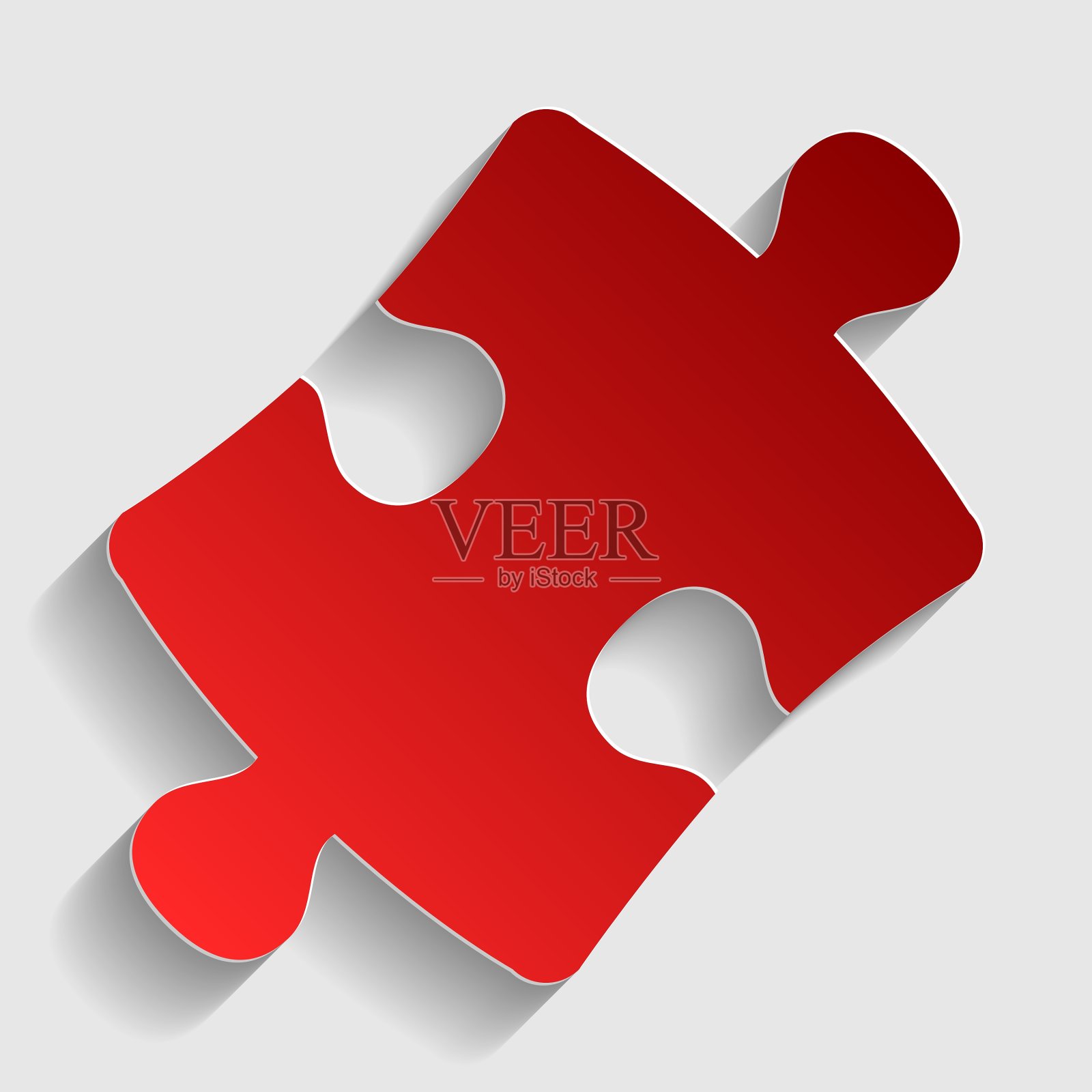 拼图的迹象图标素材