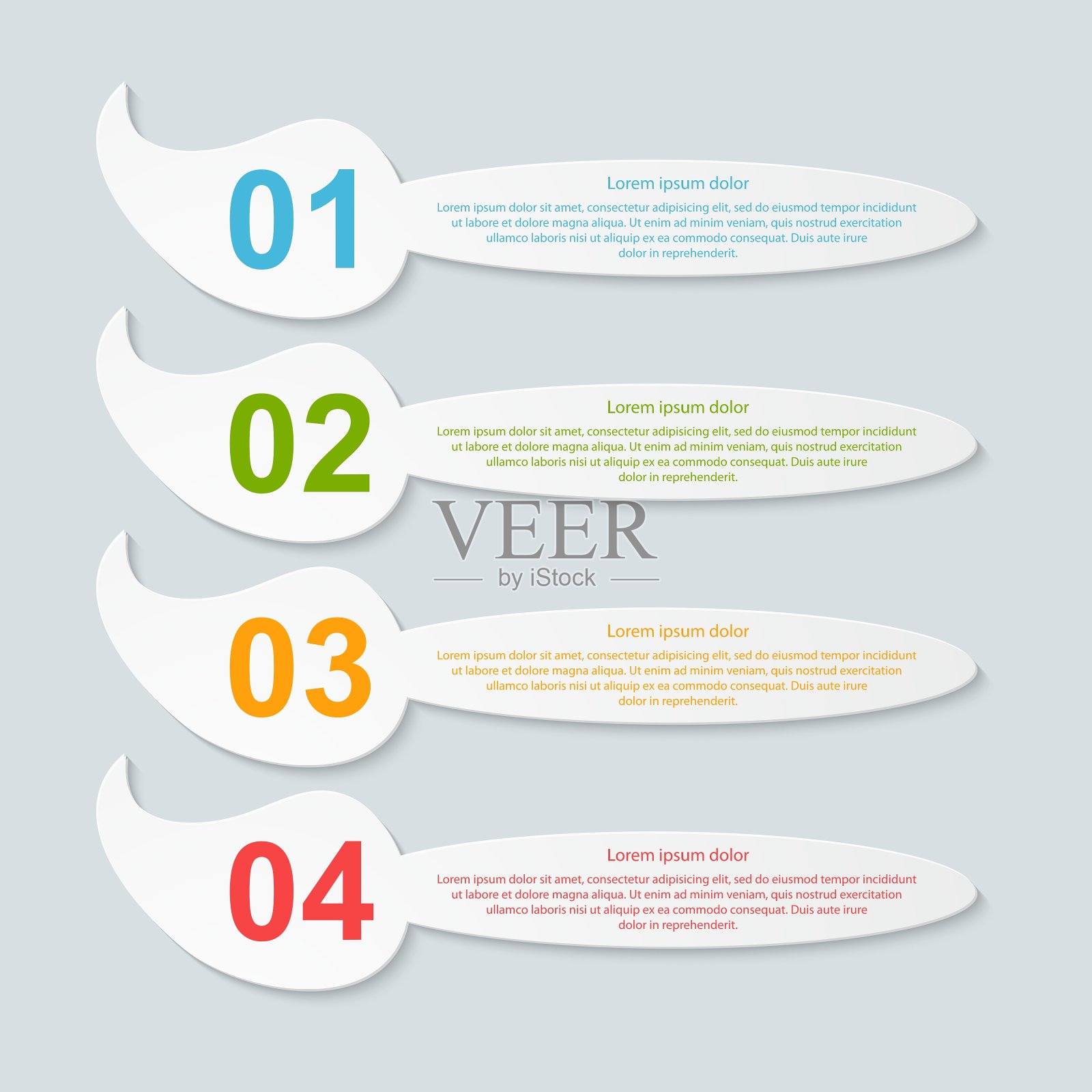 论文文摘信息图表插画图片素材