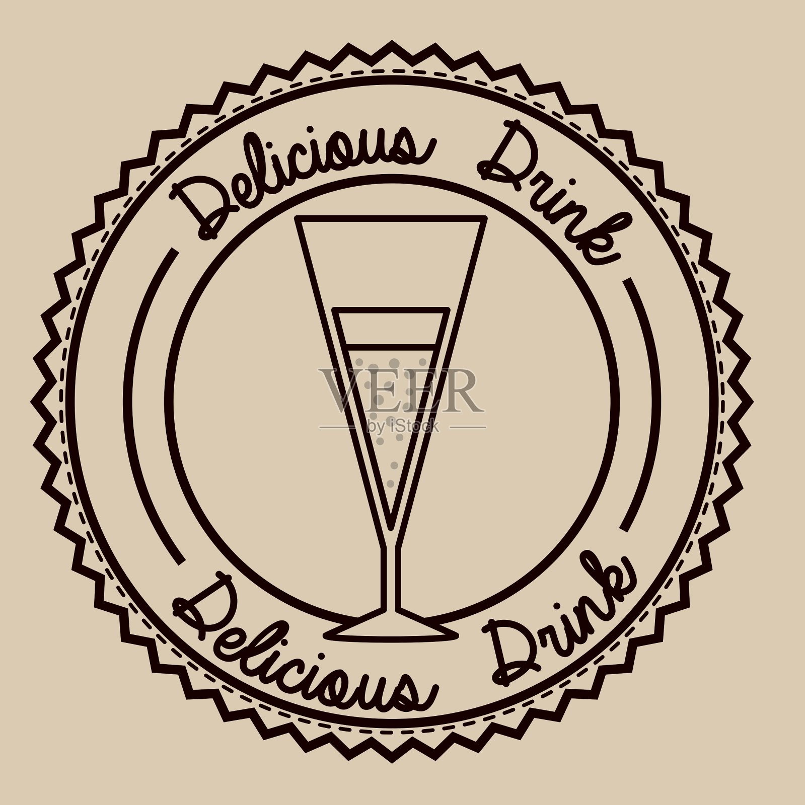 美味的饮料设计插画图片素材