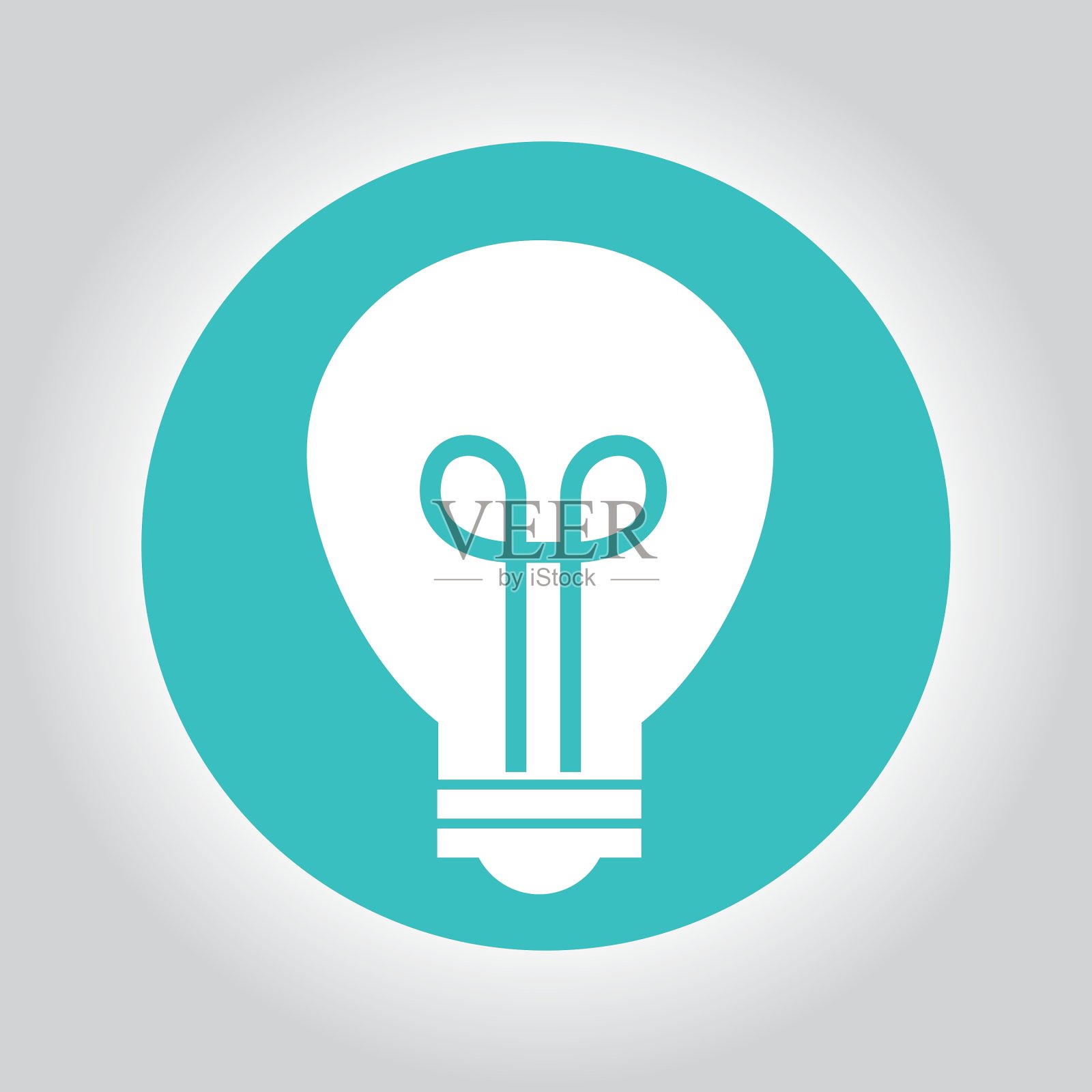 灯泡的光图标素材