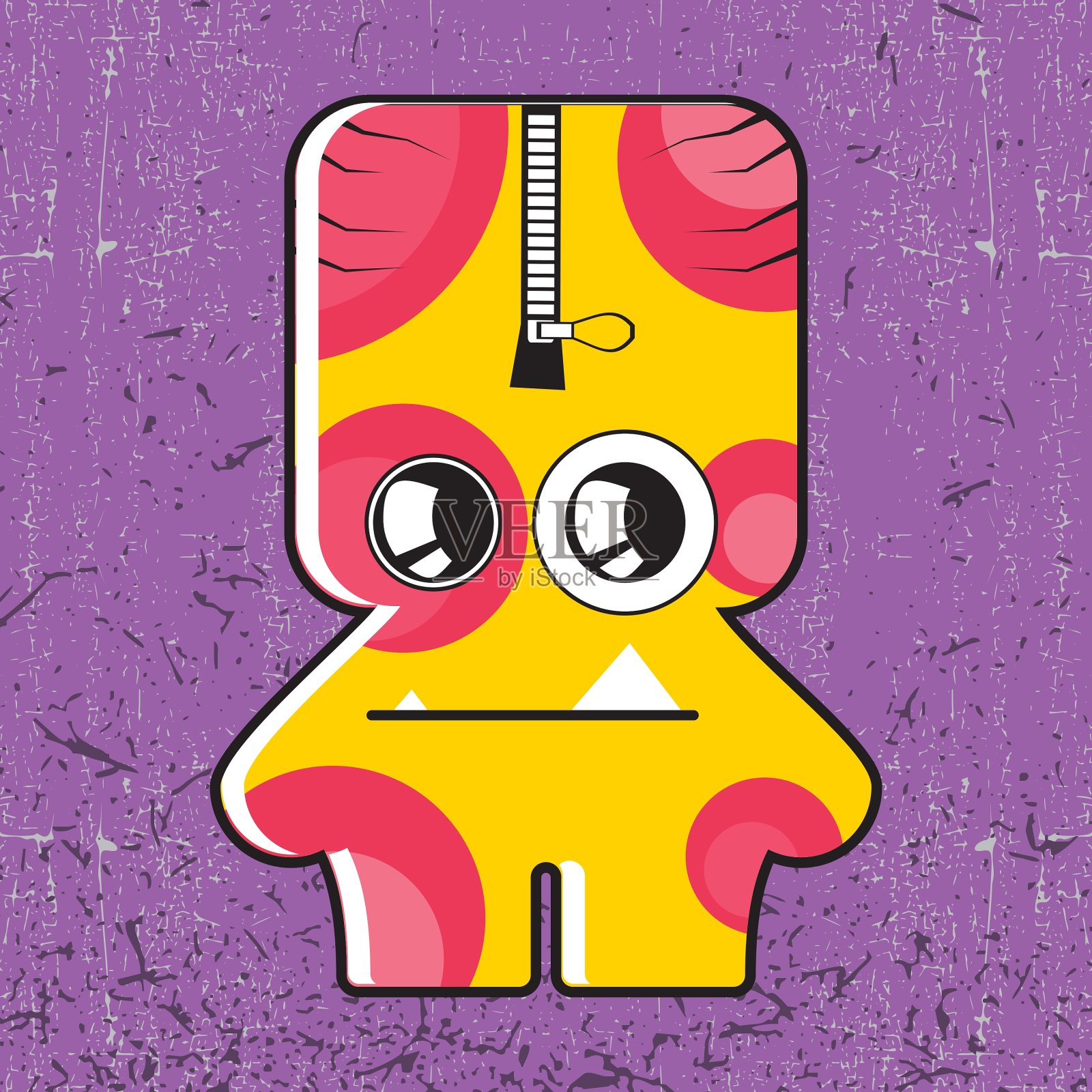 怪物插画图片素材