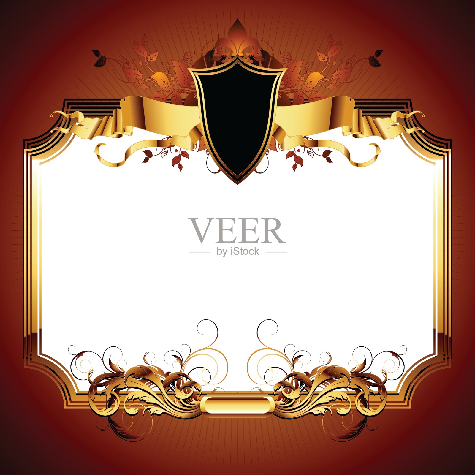 华丽的画面插画图片素材