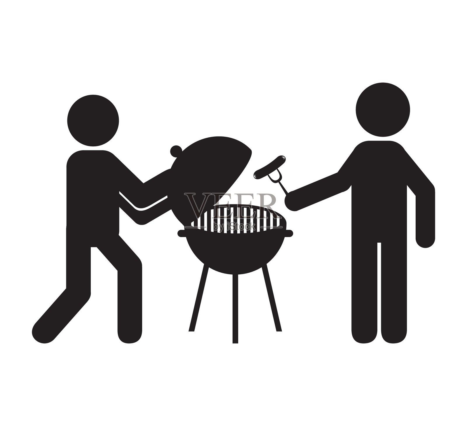 美味的烧烤图标素材