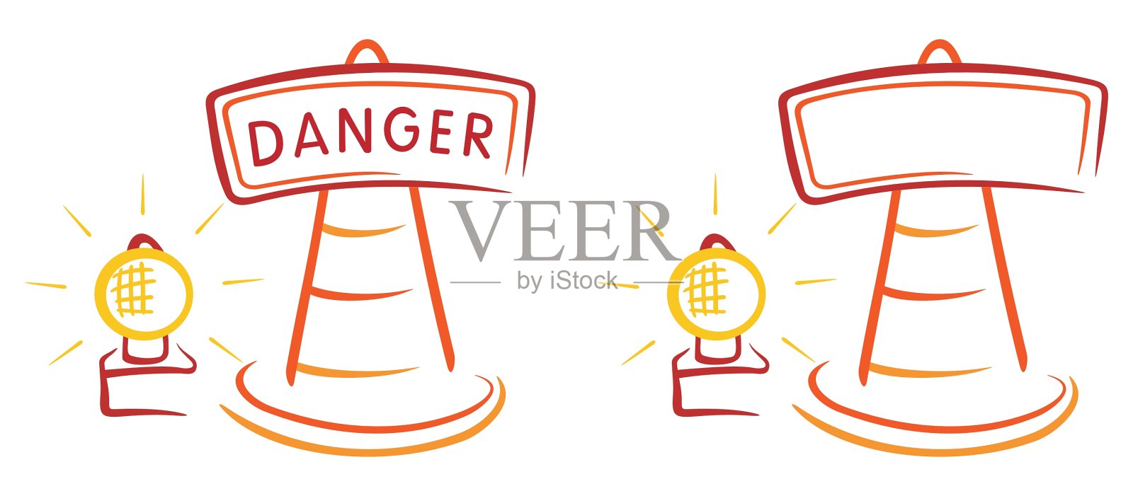 在建设中插画图片素材