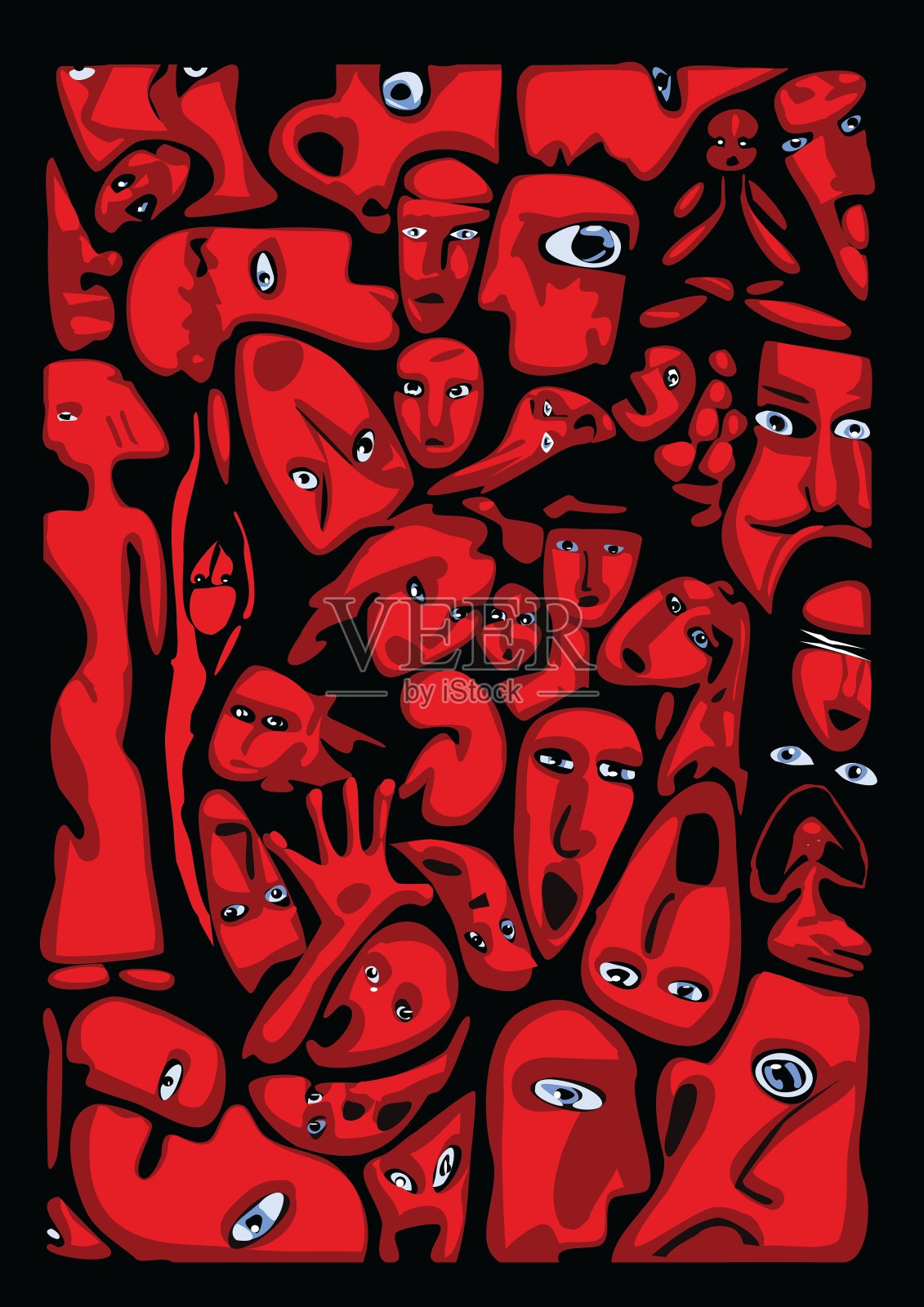 的祖先插画图片素材