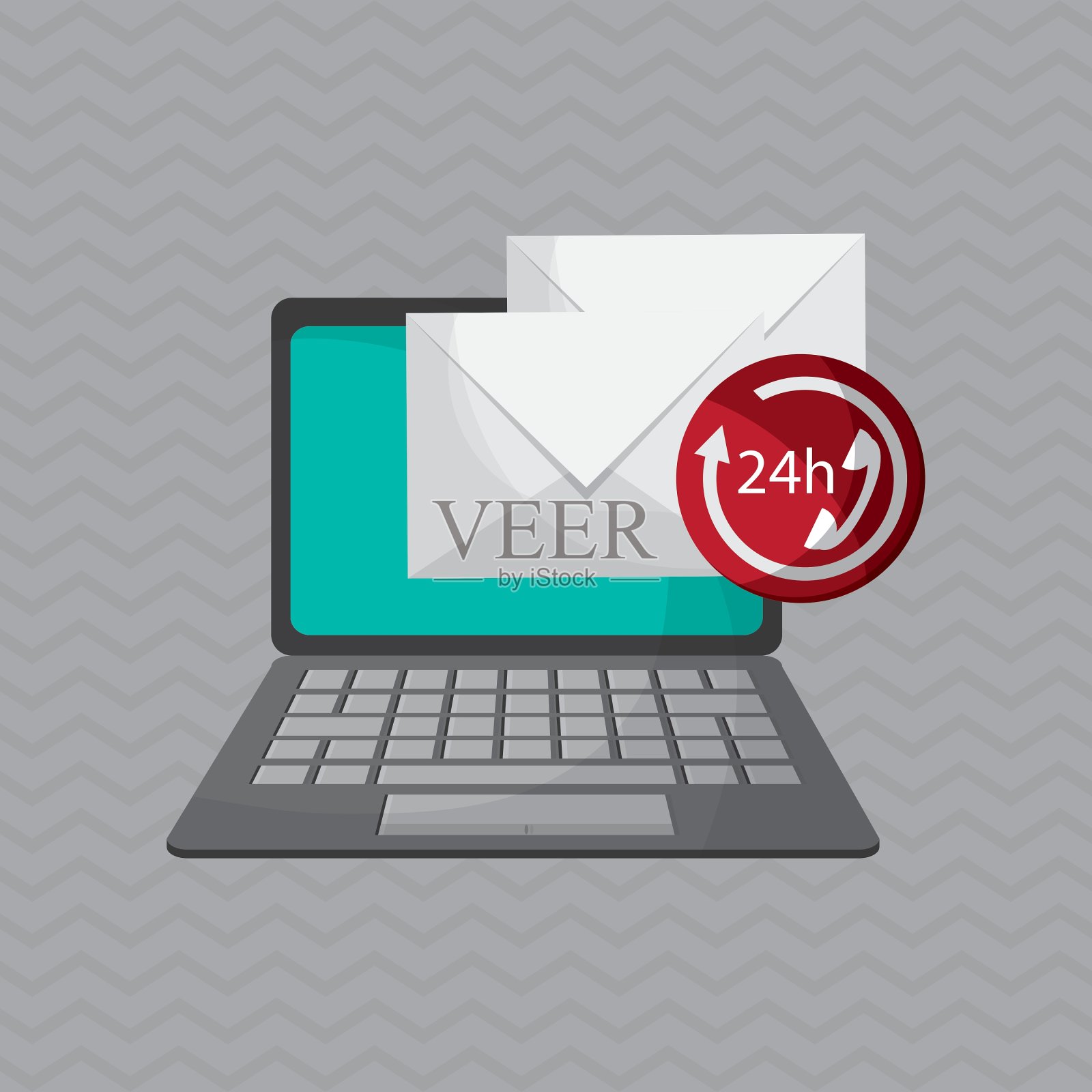 丰富多彩的交付设计插画图片素材