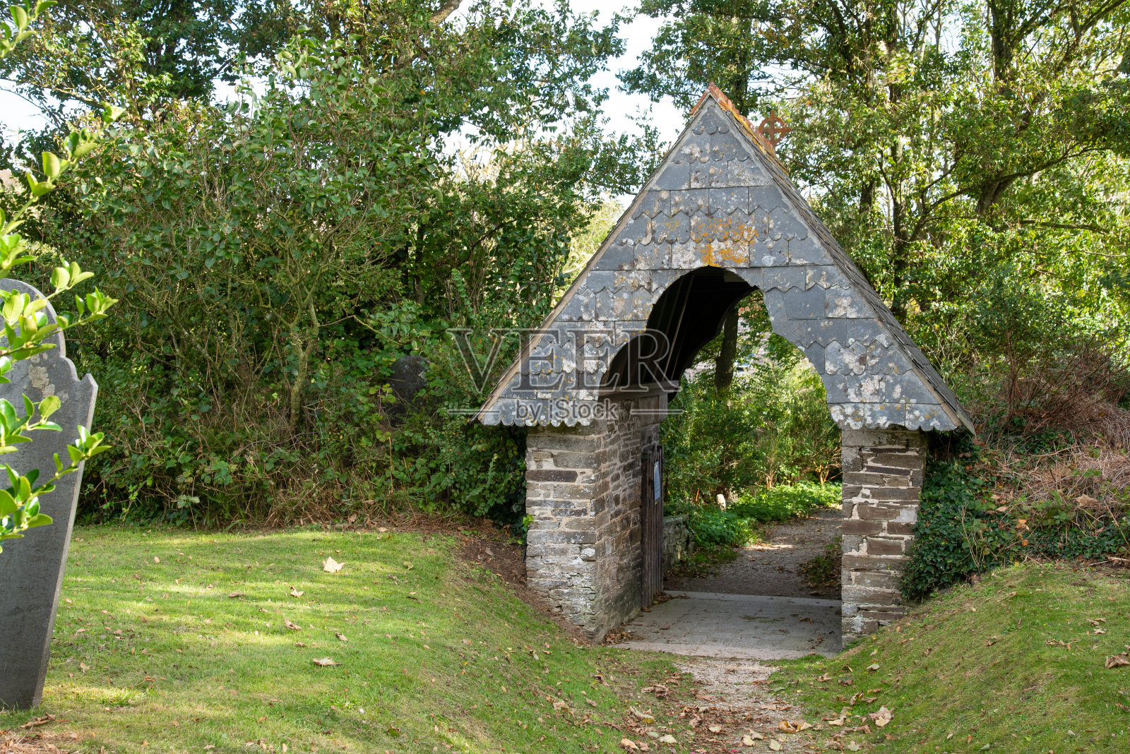 墓地入口照片摄影图片