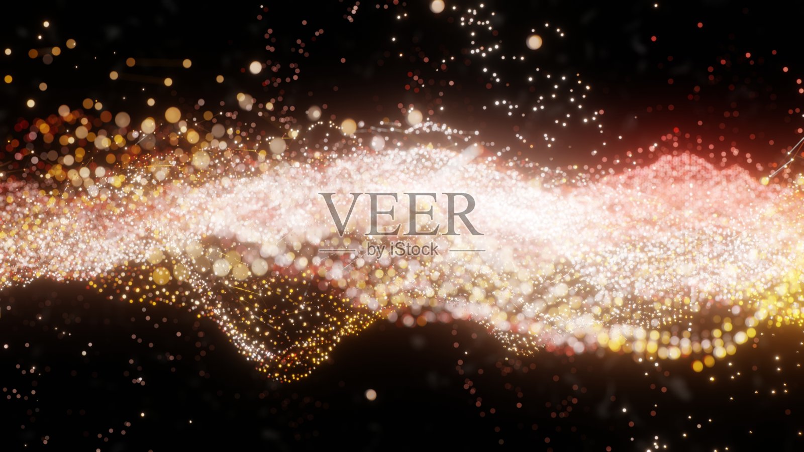 抽象的光斑丛照片摄影图片