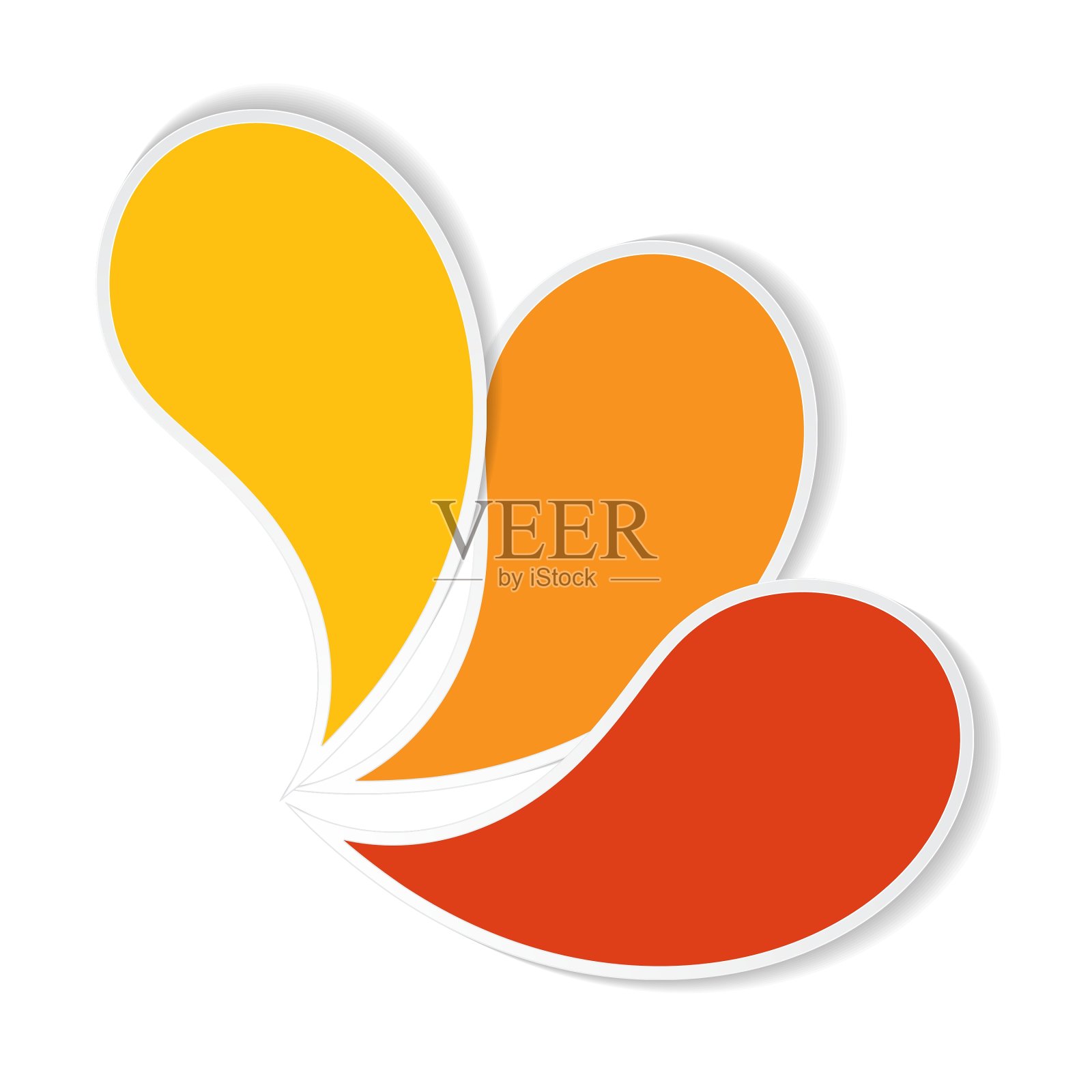 商业信息图表模板设计元素图片