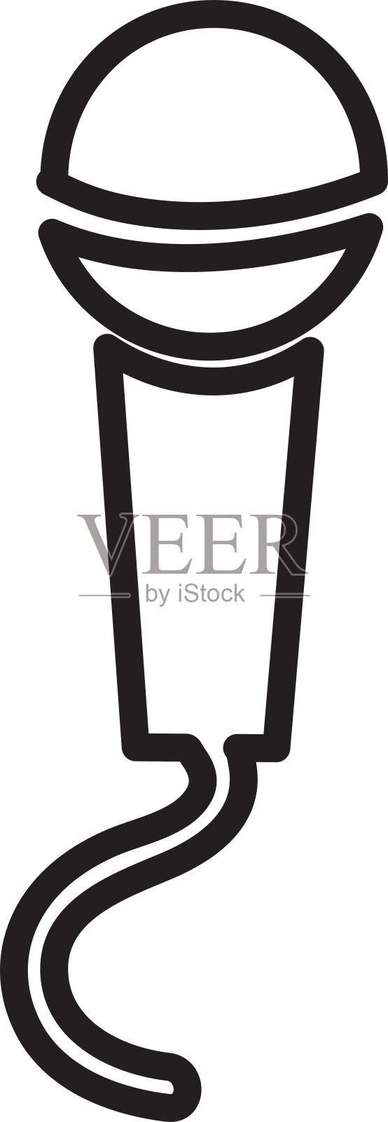 麦克风隔离图标设计图标素材