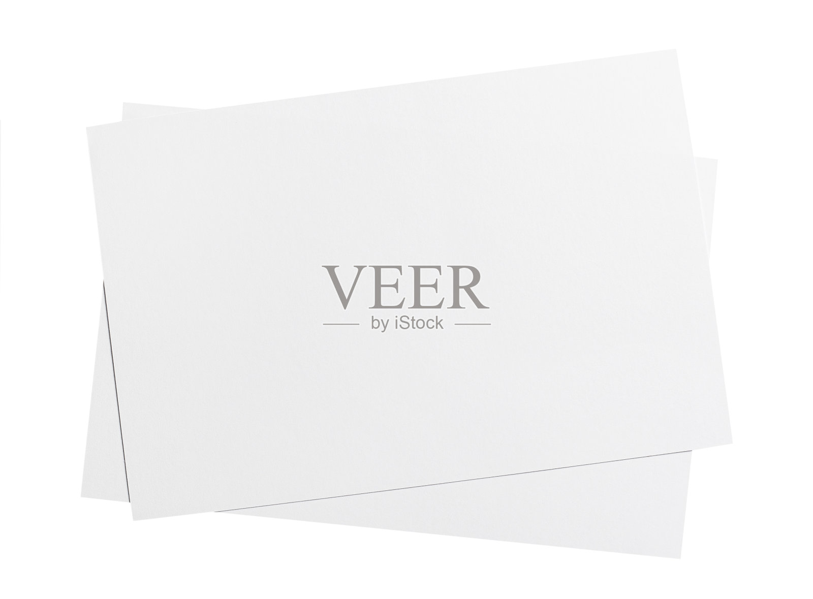 两张纸或塑料片上的白色照片摄影图片