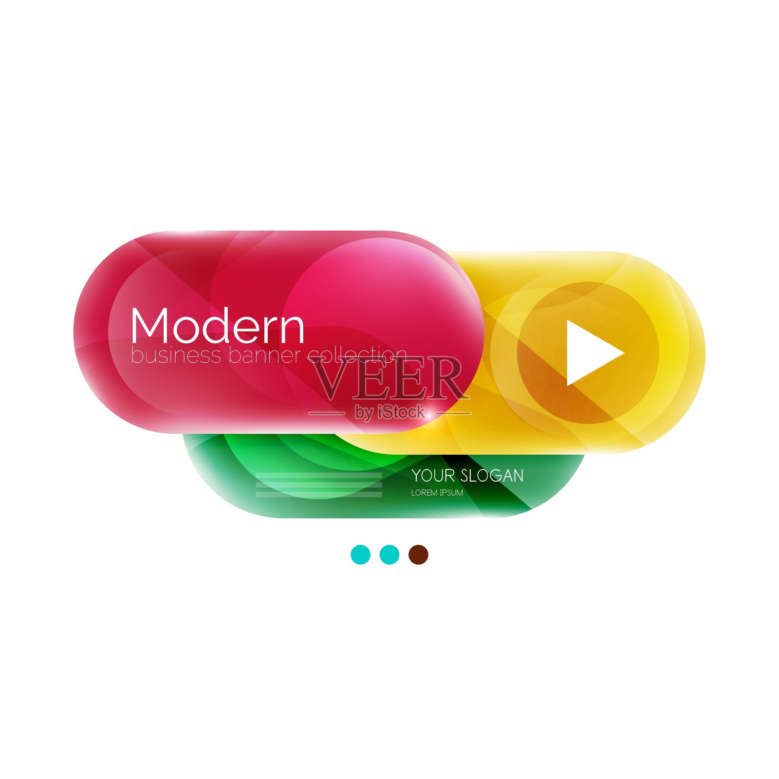 封装商业选择信息图图标素材