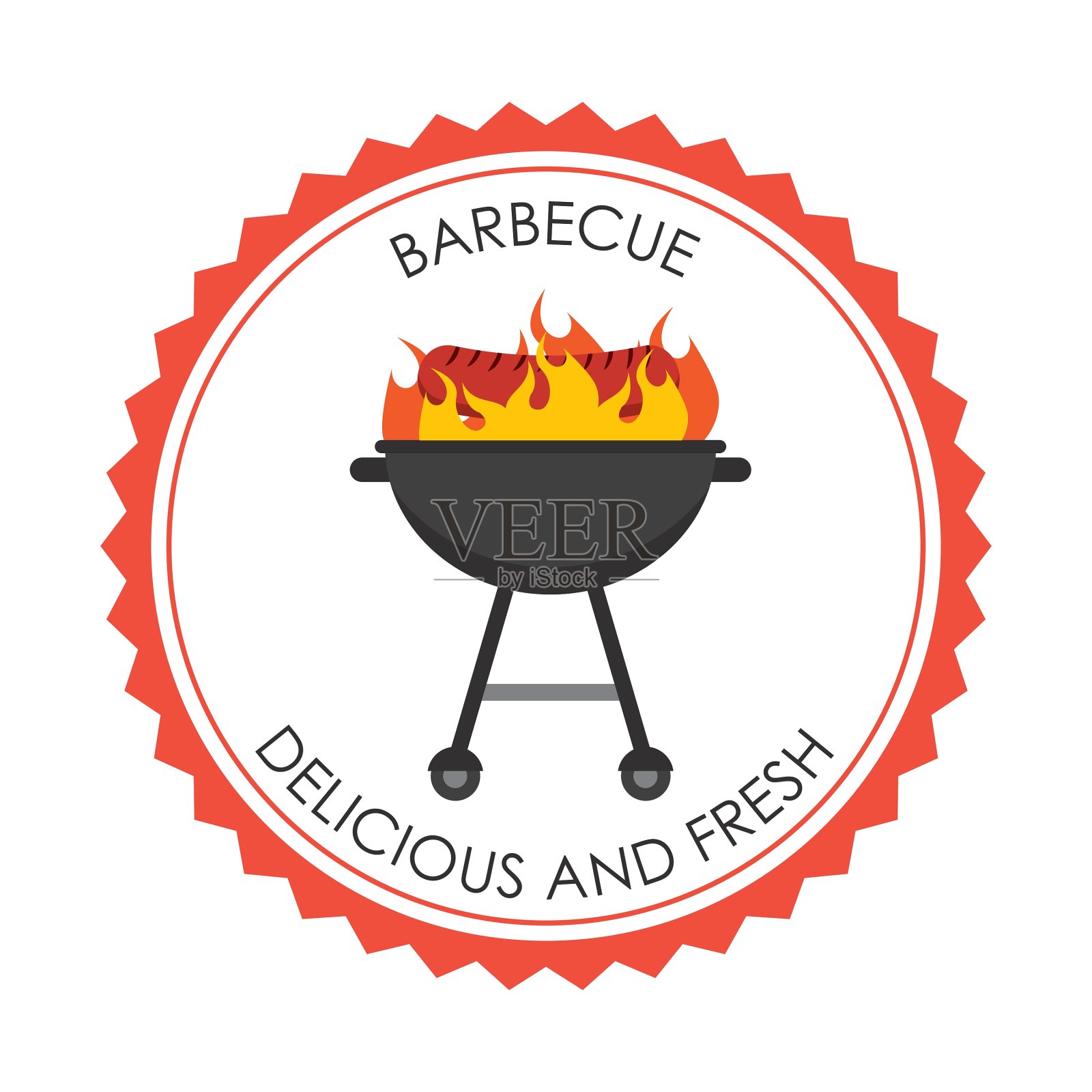 菜单烧烤设计元素图片