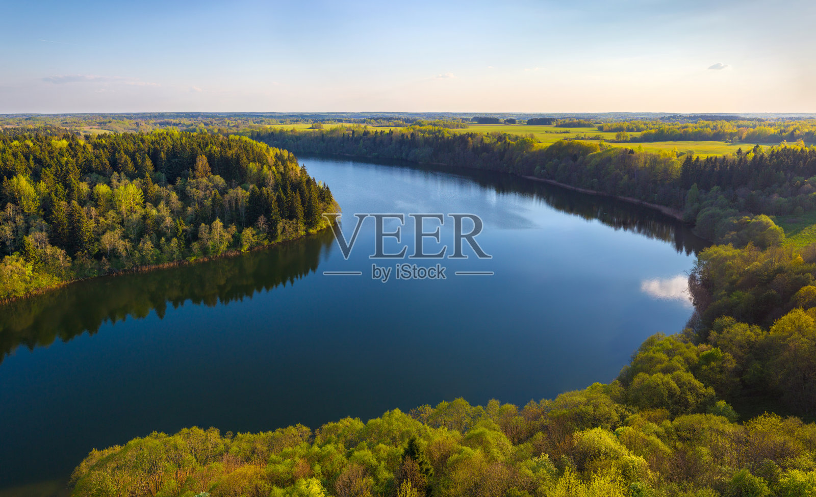 美丽的湖照片摄影图片