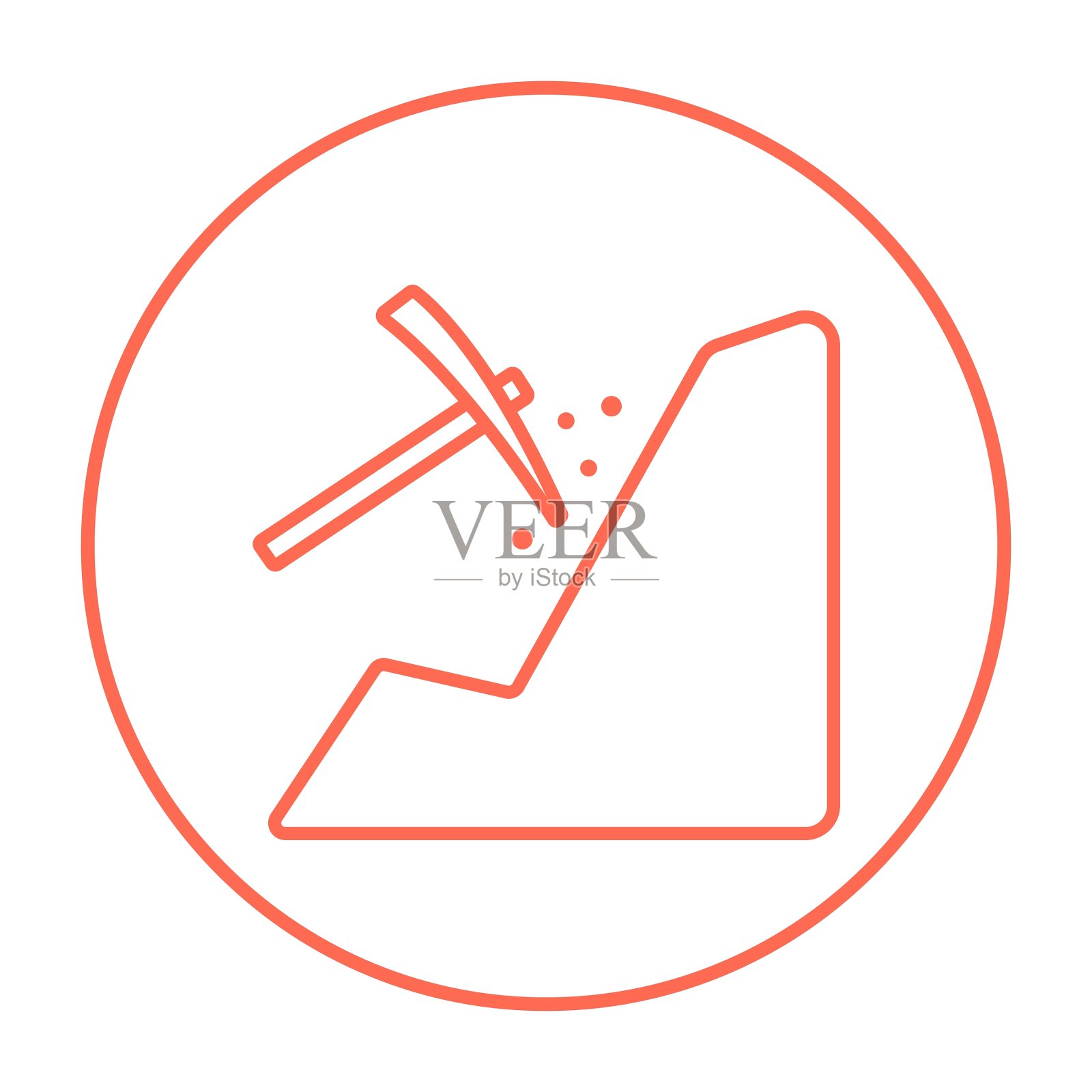 矿业行图标图标素材