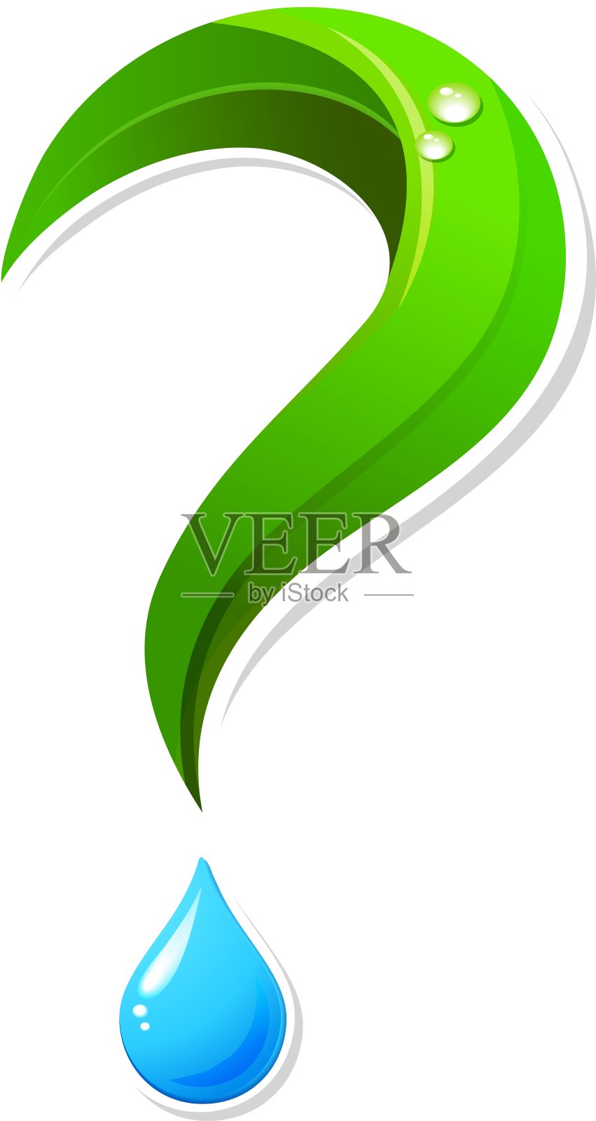 生态问号图标设计元素图片