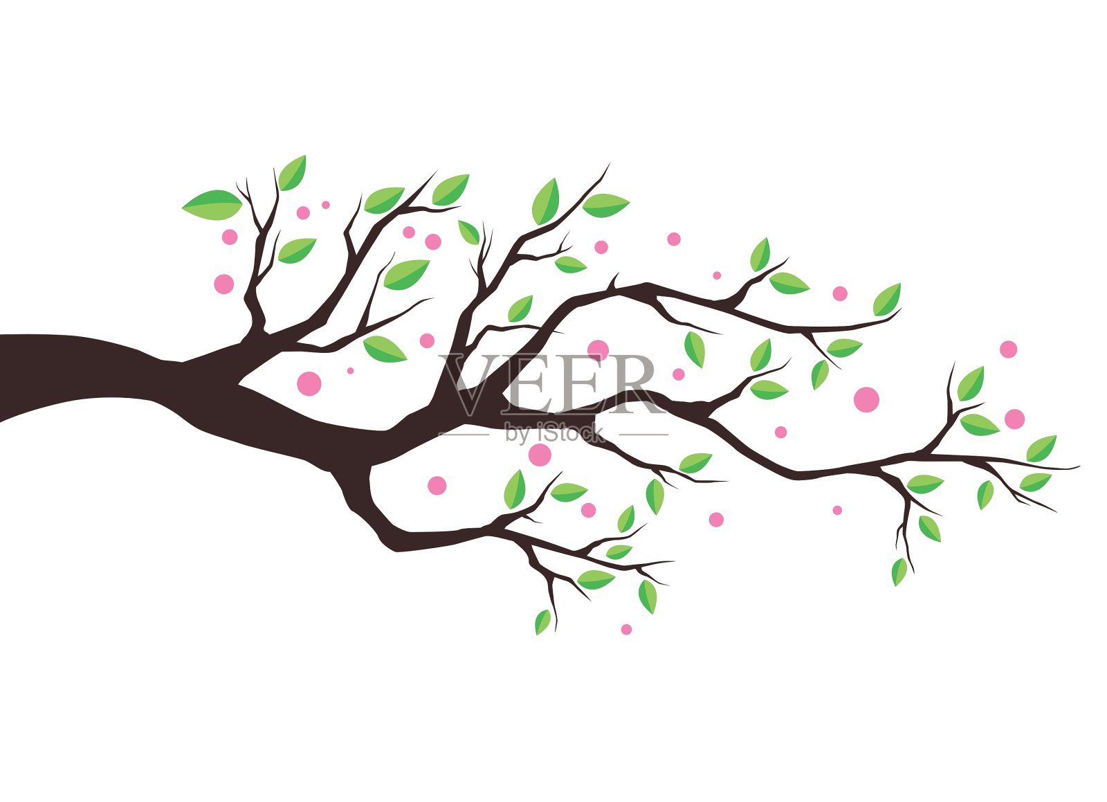 说明树设计元素图片