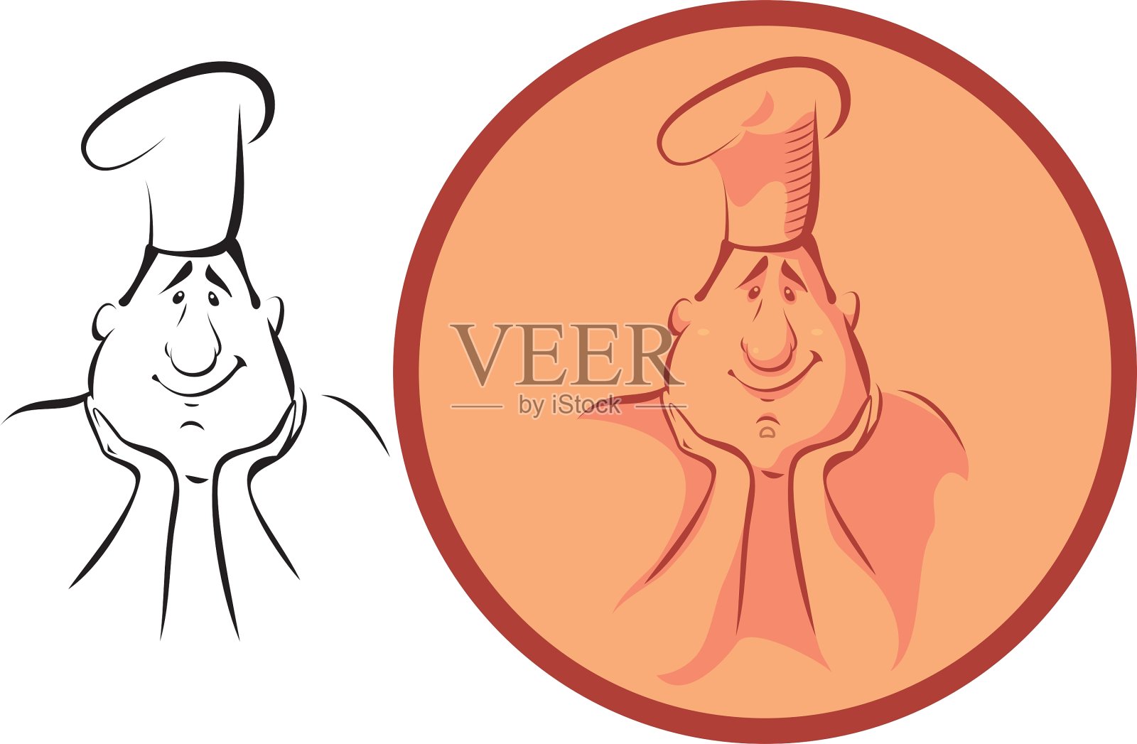 厨师烹饪设计元素图片