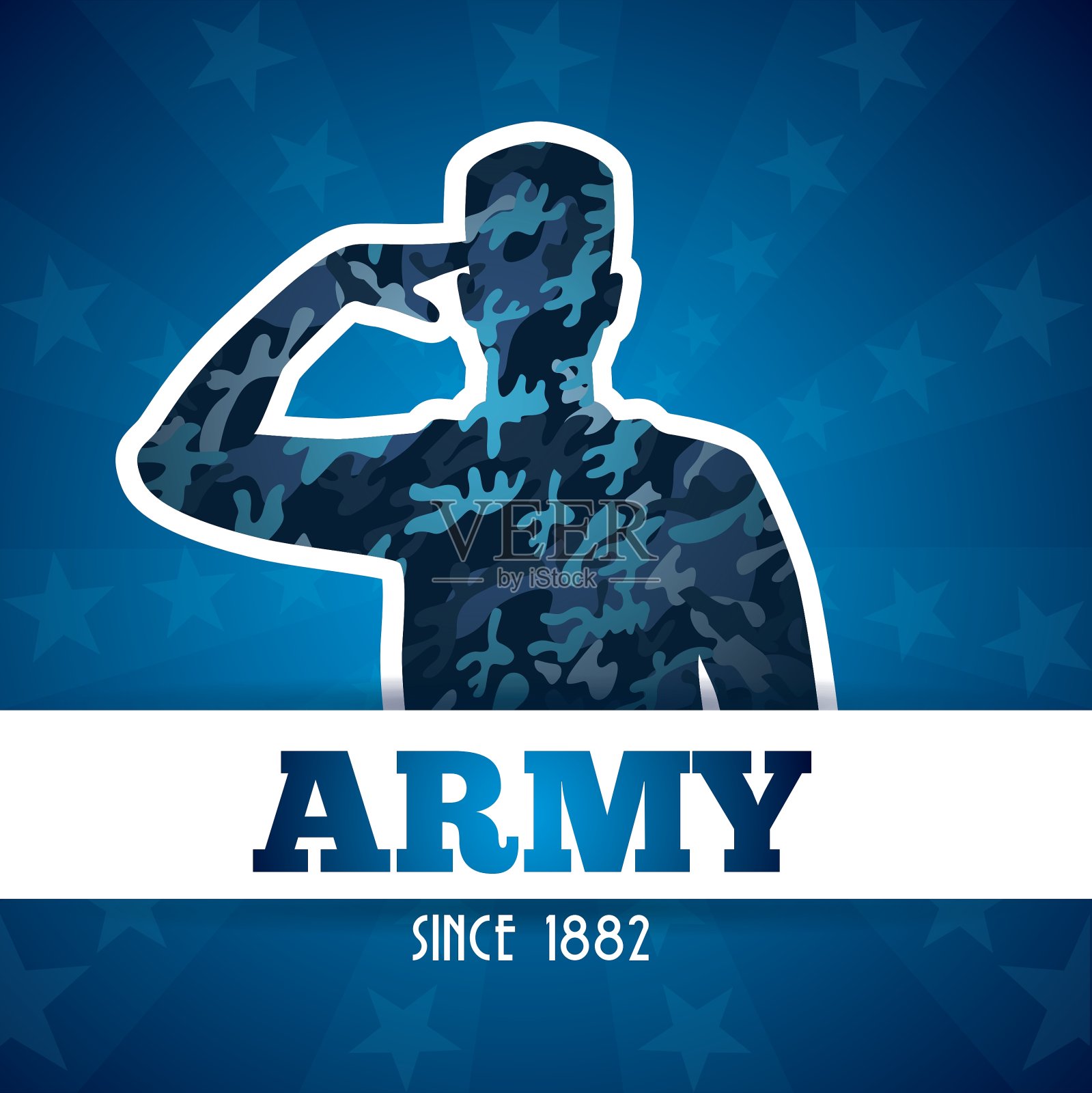 军事伪装插画图片素材