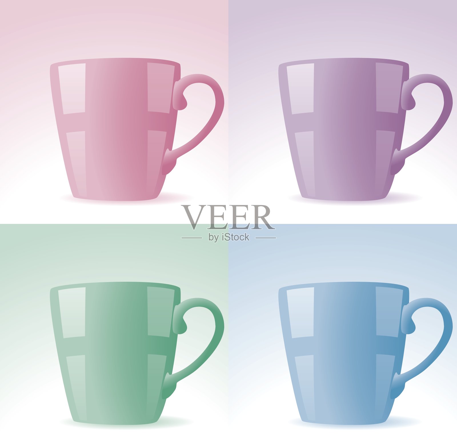 杯插画图片素材