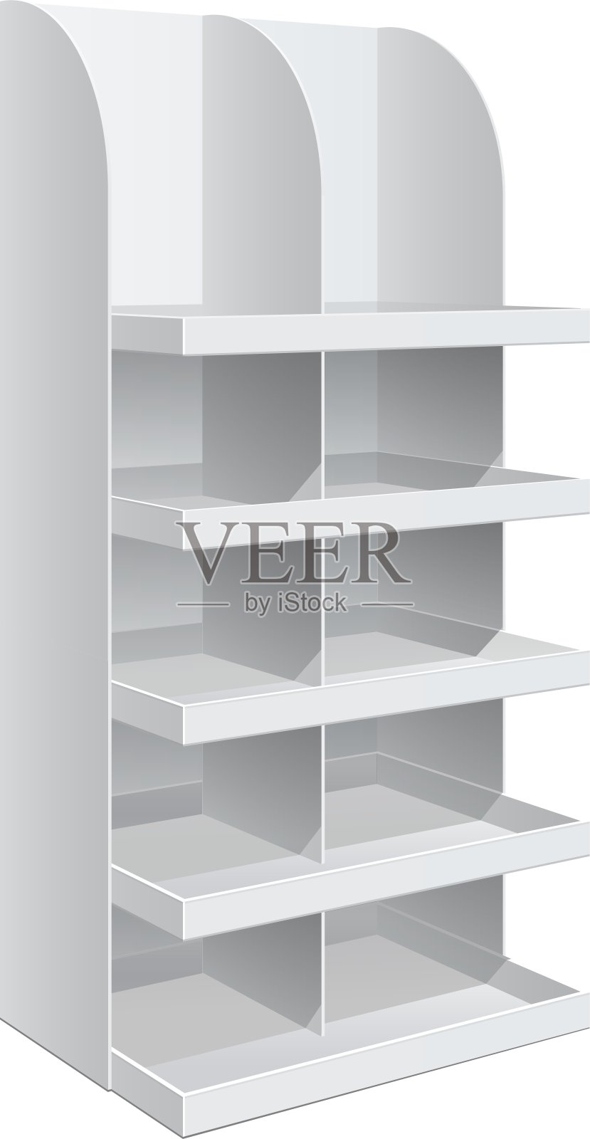 零售贸易摊位的旗帜设计元素图片