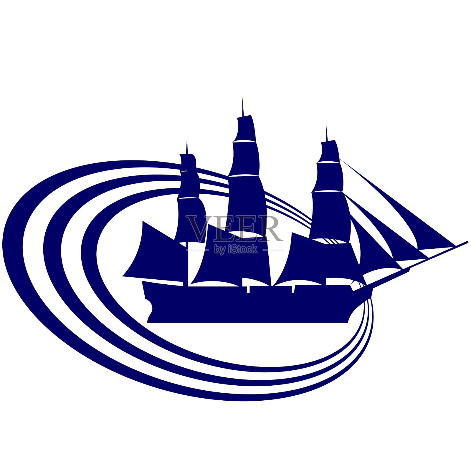 帆船15设计元素图片