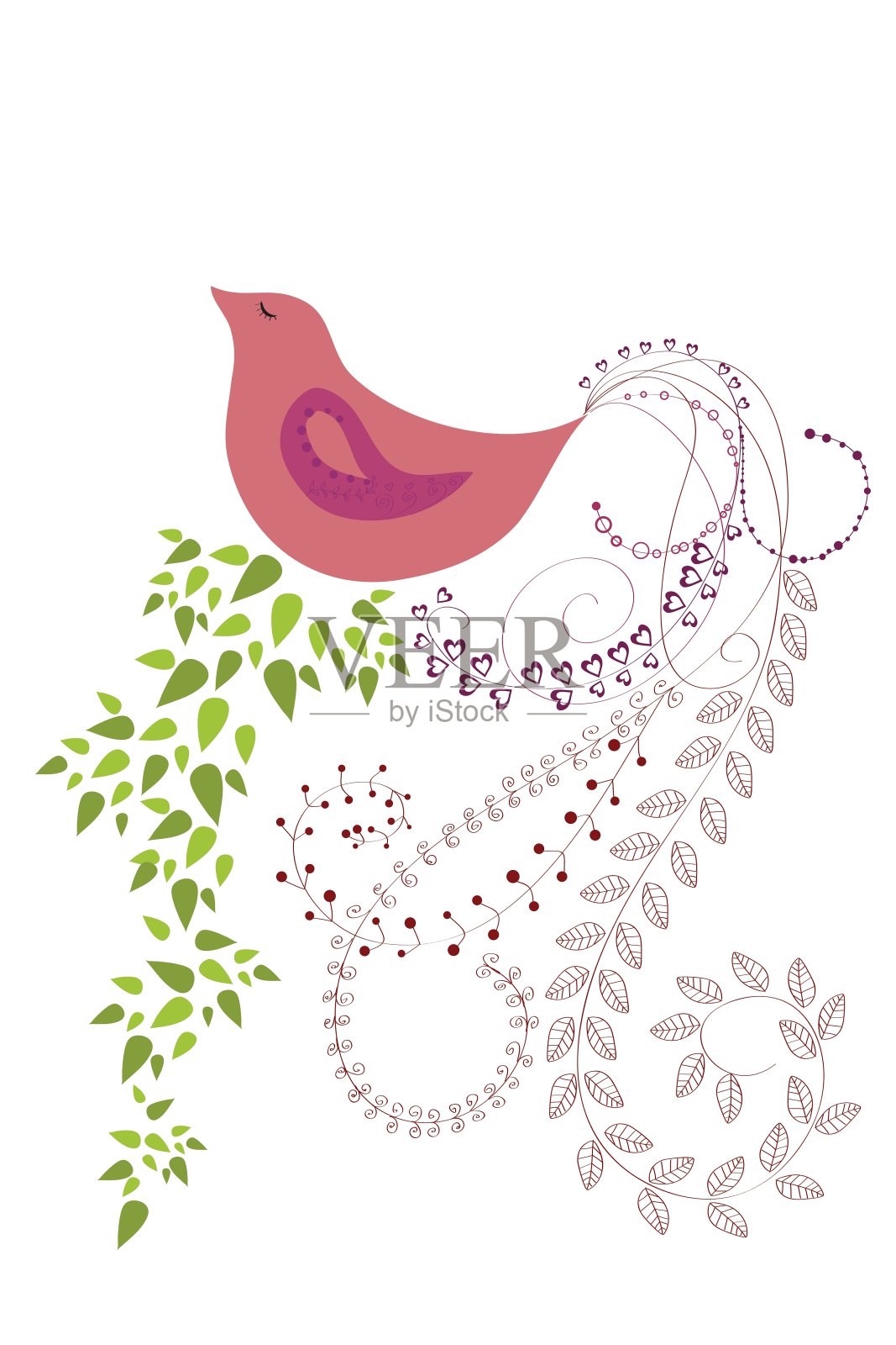 可爱的鸟设计元素图片