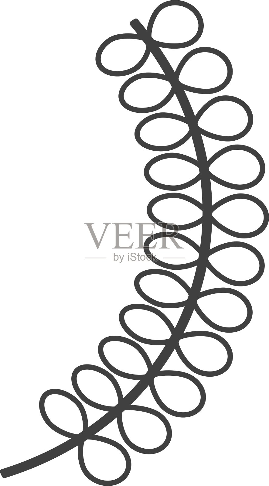 花卉自然图标设计元素图片