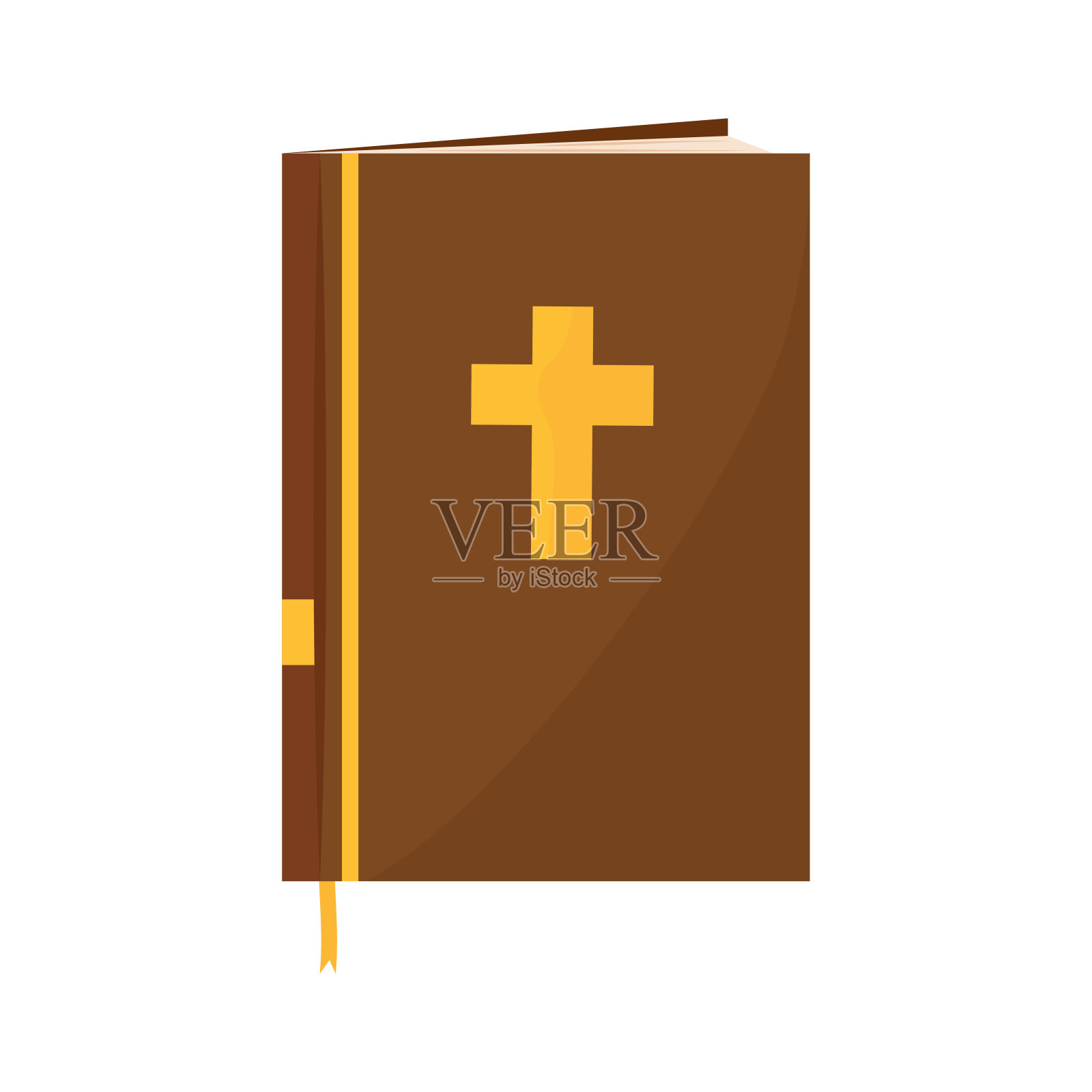 孤立的圣经插画图片素材