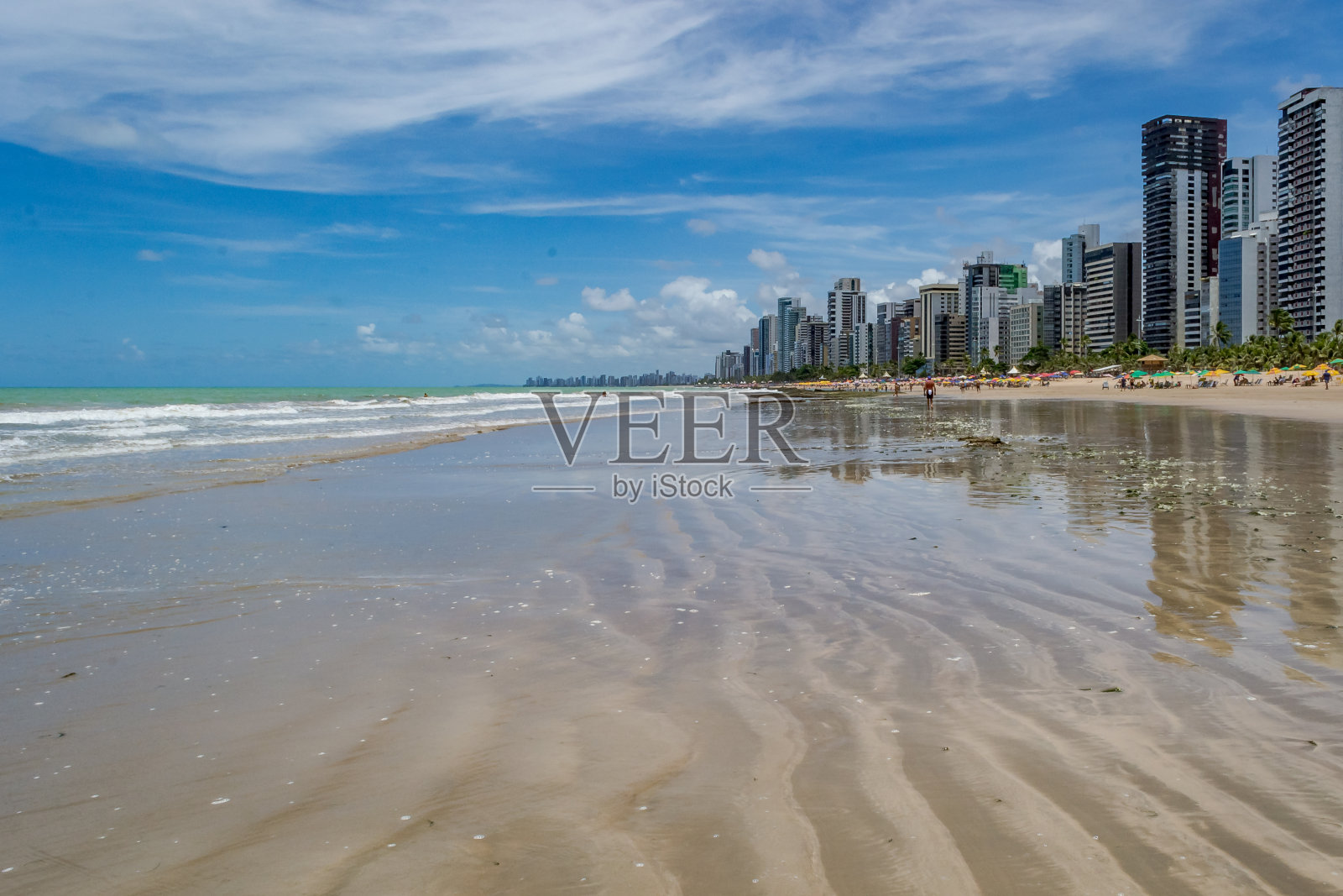 巴西城市-累西腓,伯南布哥州首府。照片摄影图片