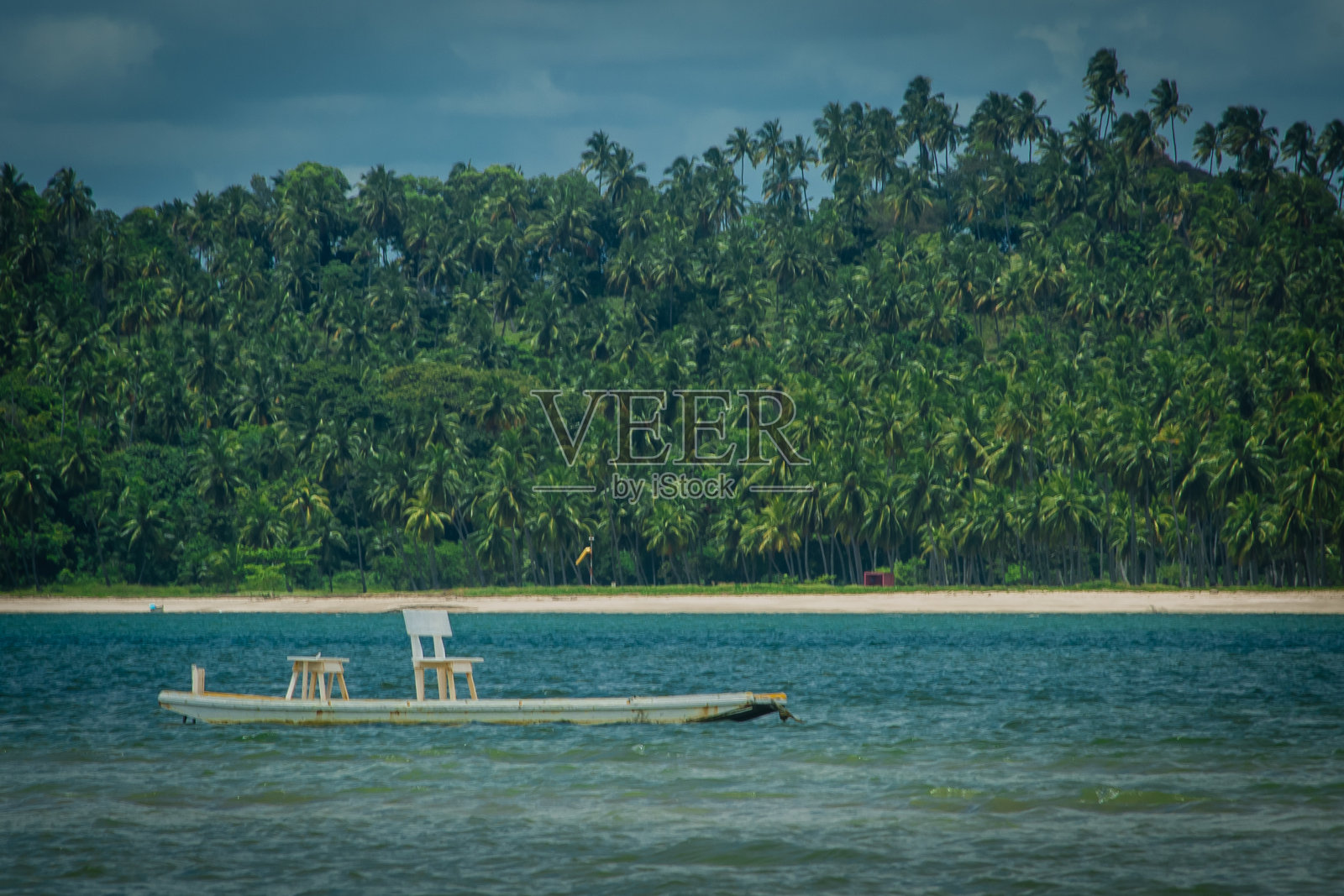 巴西海滩-卡内罗海滩,Tamandare市,伯南布哥州。照片摄影图片