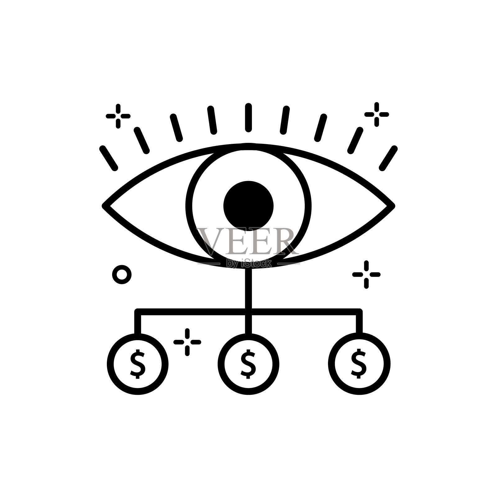 支付每视图矢量图标插画图片素材