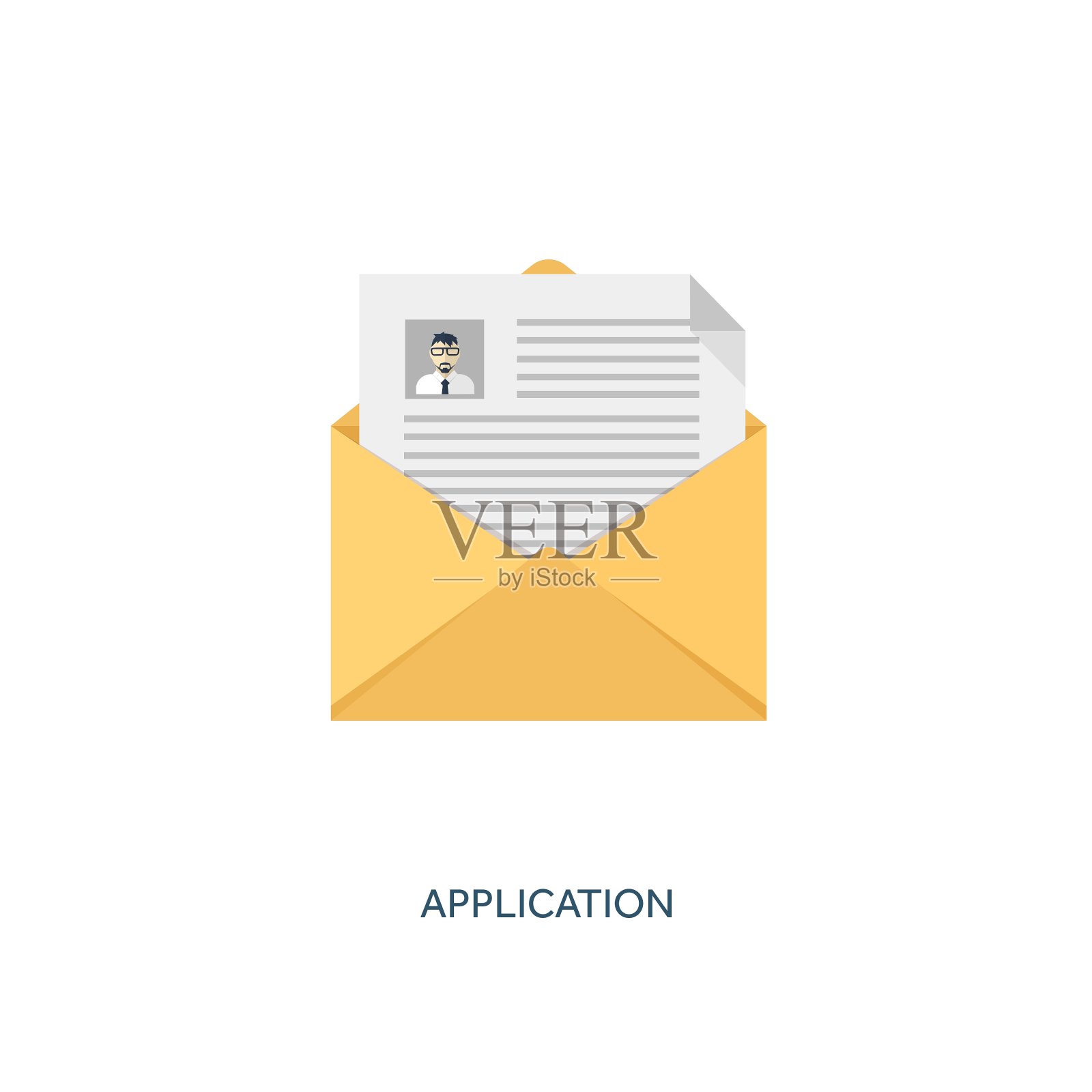 信封图标信件电子邮件插画图片素材