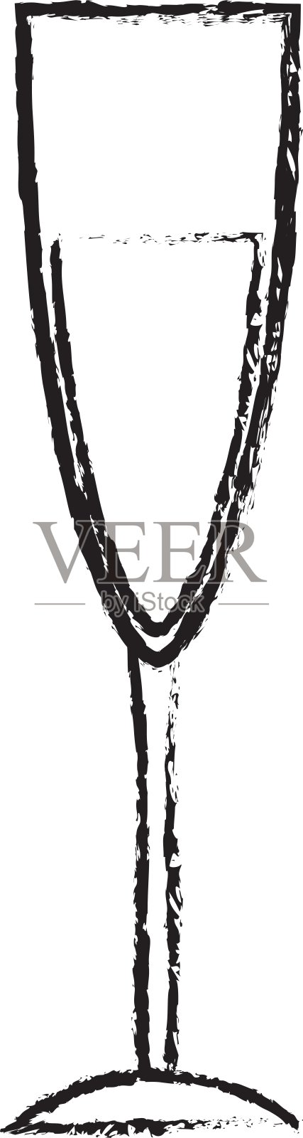 酒杯杯插画图片素材