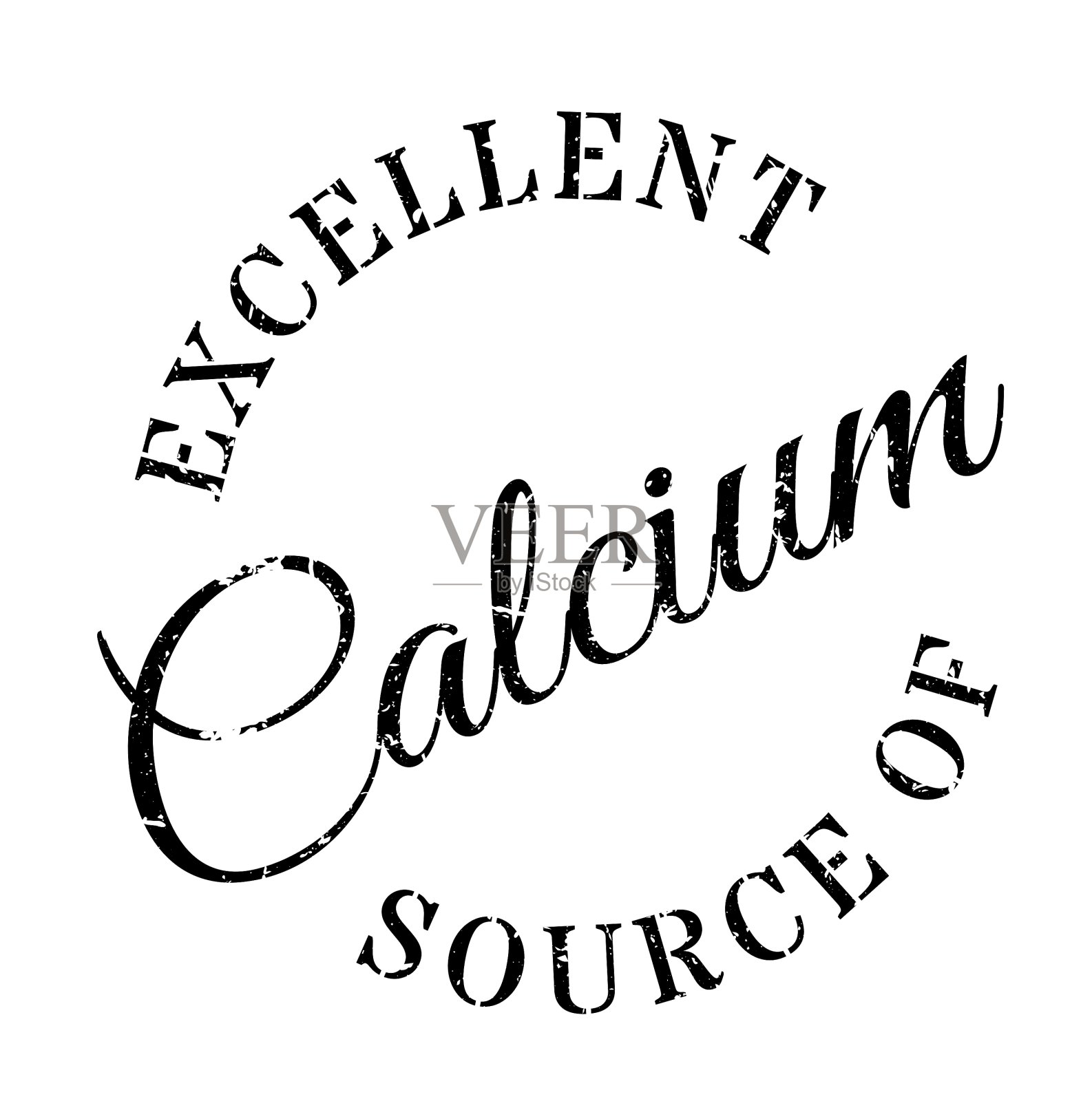 极佳的钙邮票来源插画图片素材